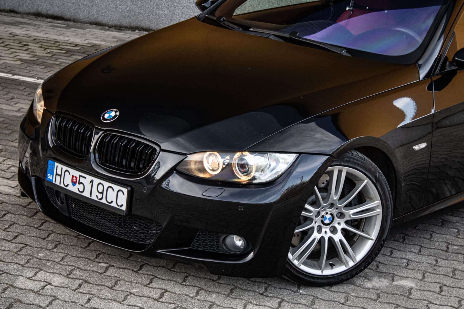 2007 BMW 335i, černá kupé, 345 000 km