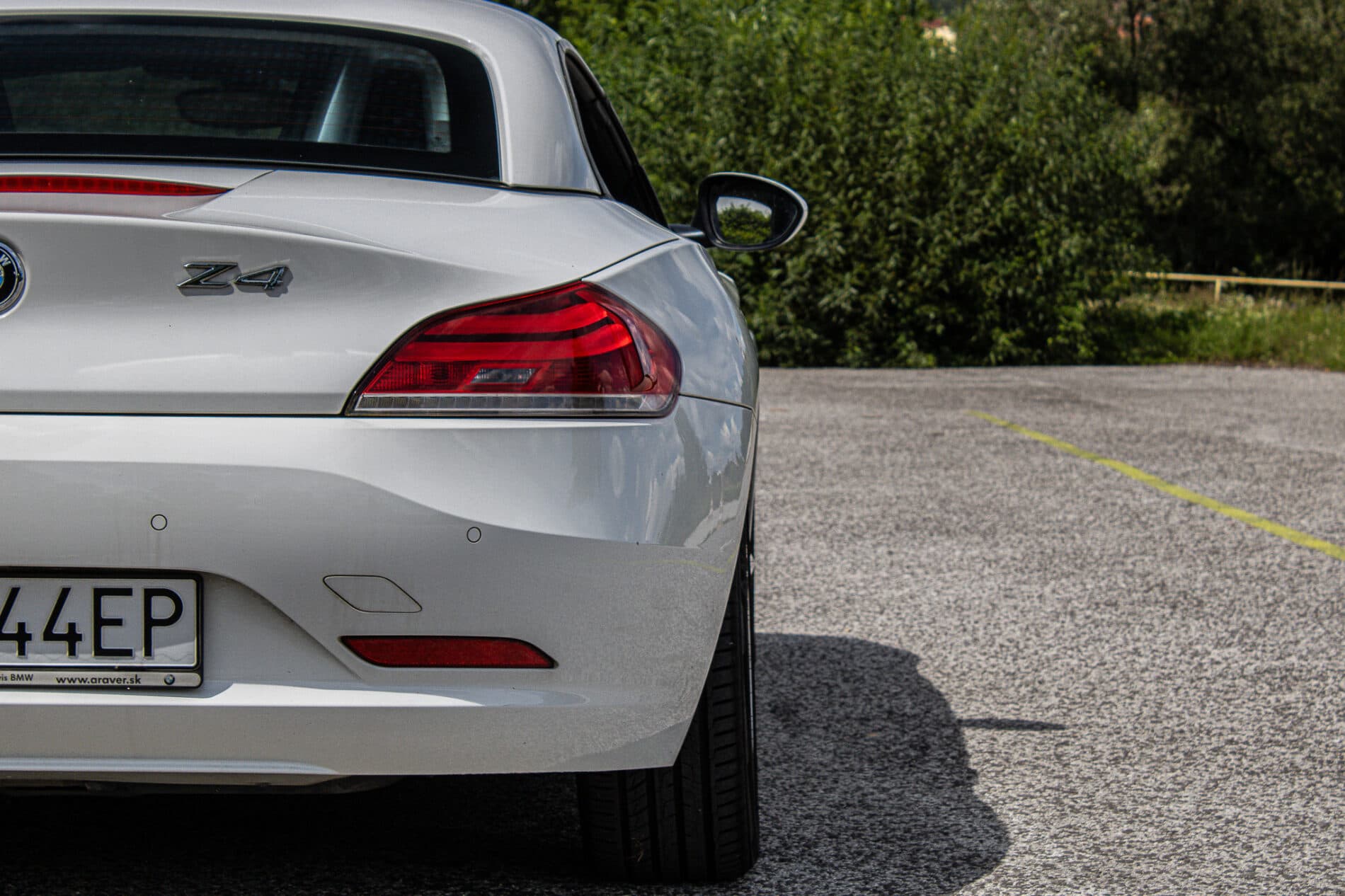 2012 BMW Z4, bílá kabriolet, 170 435 km