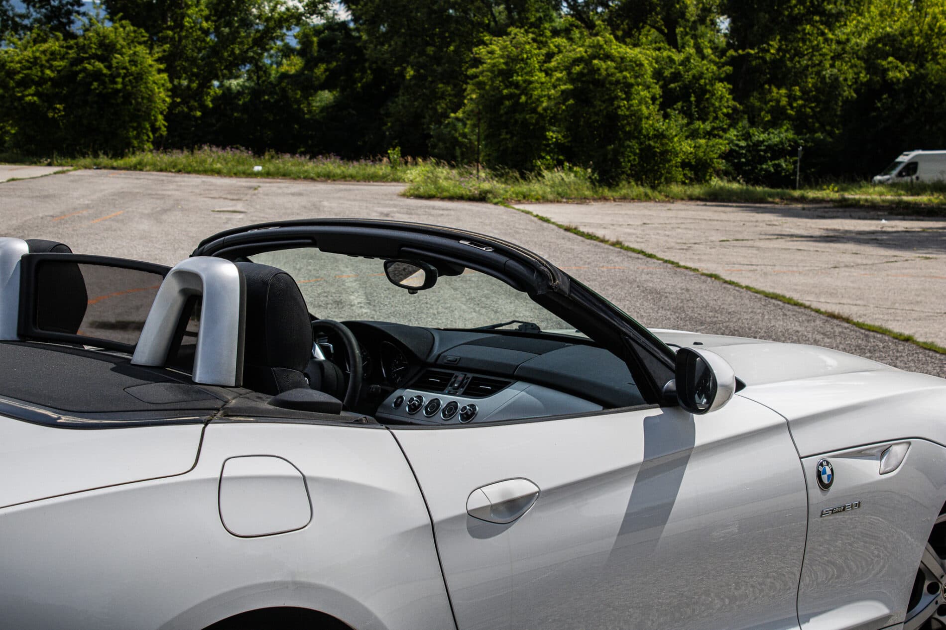 2012 BMW Z4, bílá kabriolet, 170 435 km