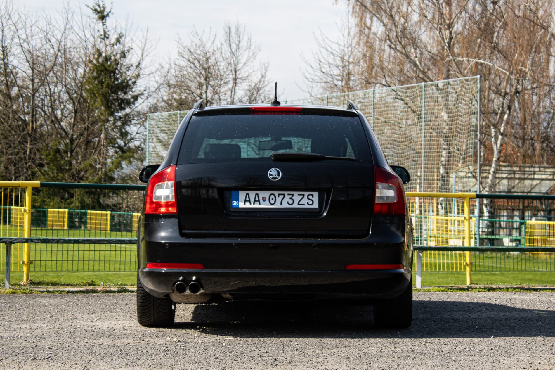 2011 Skoda Octavia RS, černá kombi, 190 807 km