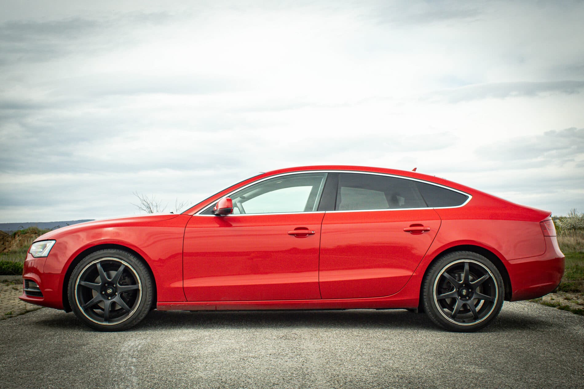 2013 AUDI A5, červená, 187 000 km