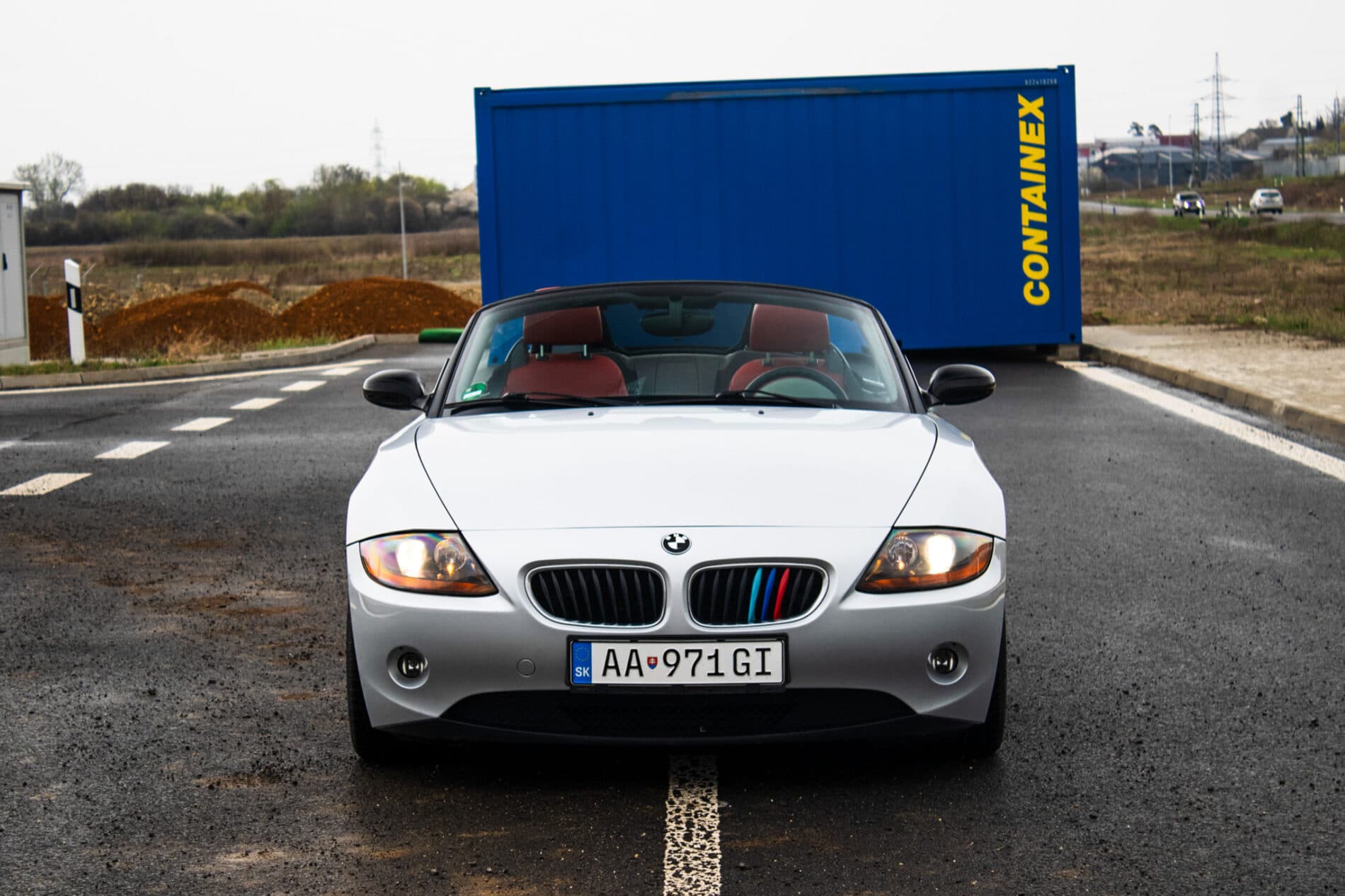 2003 BMW Z4, stříbrná kabriolet, 158 040 km
