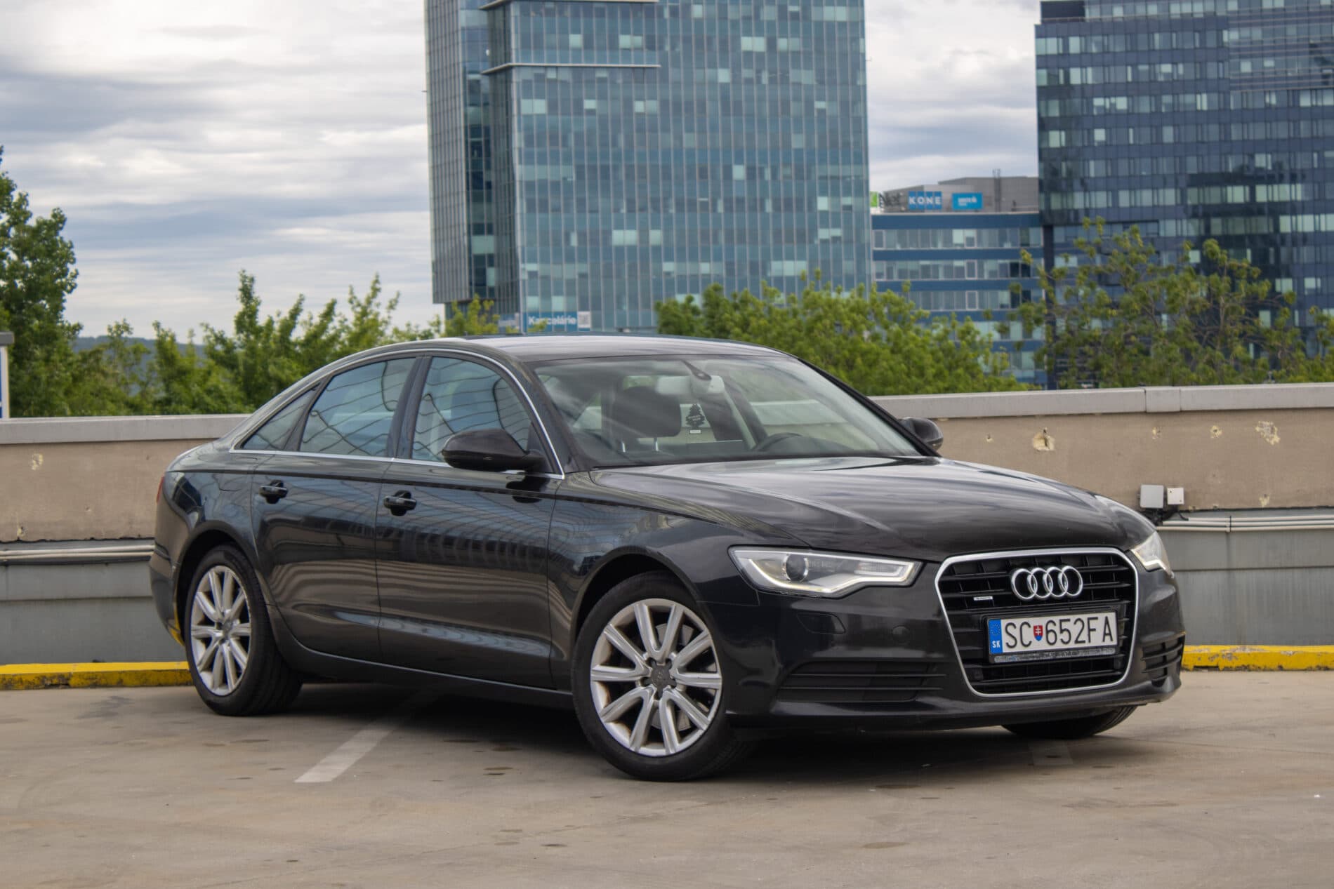 2013 AUDI A6, černá sedan, 335 544 km