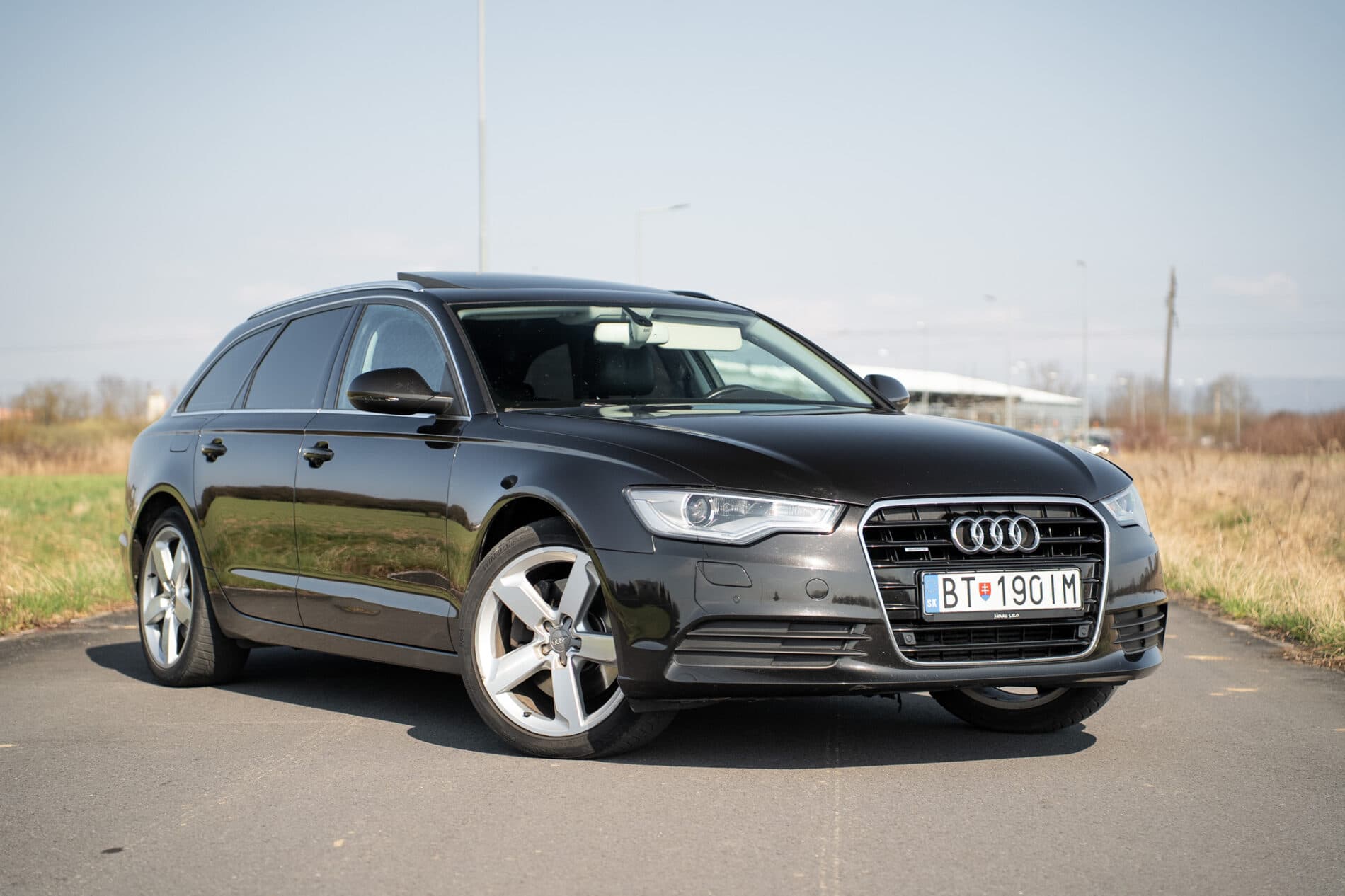 2012 AUDI A6, hnědá kombi, 242 101 km