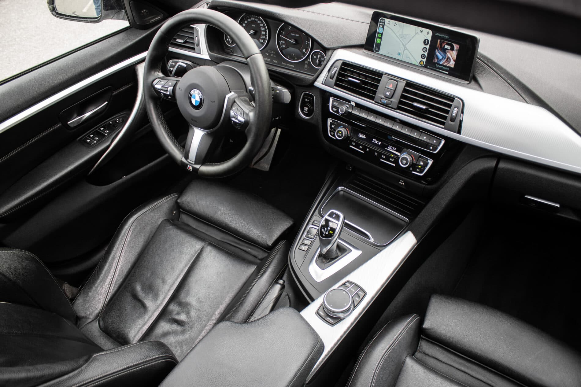 2017 BMW 435d, bílá sedan, 160 247 km