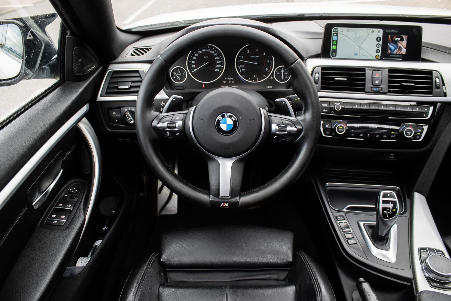 2017 BMW 435d, bílá sedan, 160 247 km