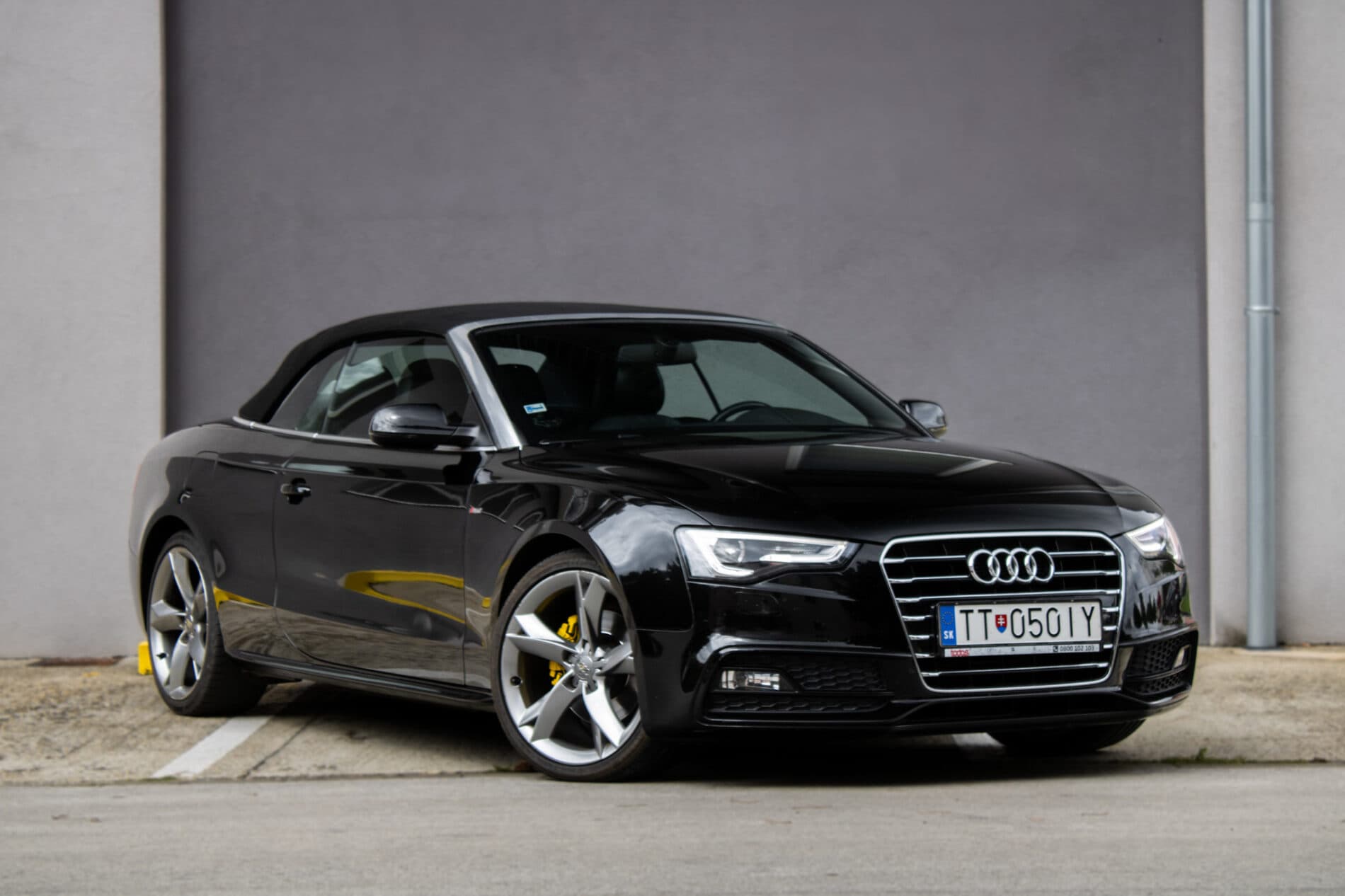 2016 AUDI A5, černá kabriolet, 102 645 km