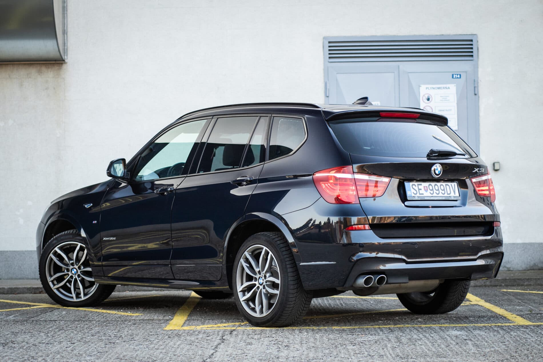 2015 BMW X3 35d, černá suv, 100 501 km