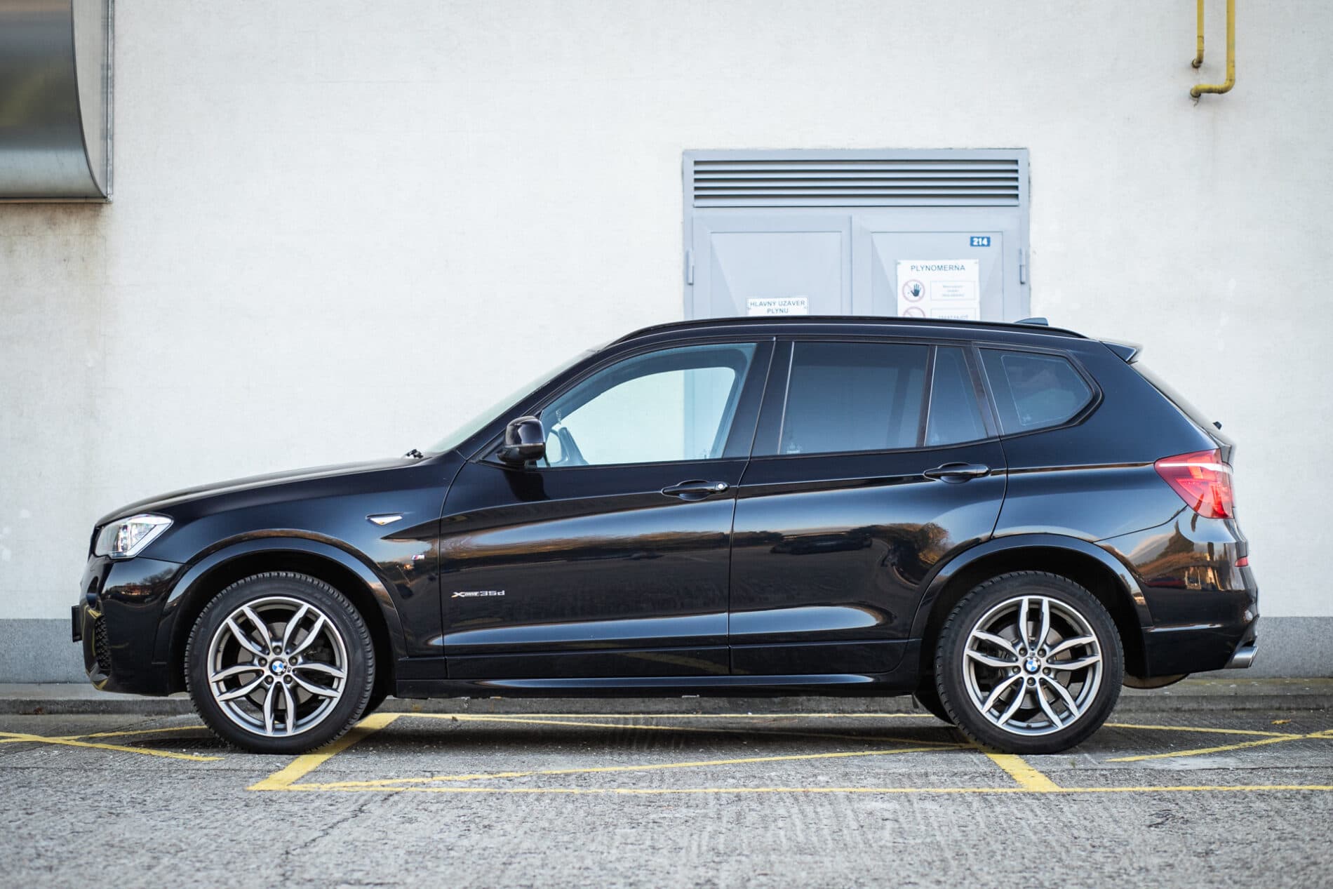 2015 BMW X3 35d, černá suv, 100 501 km