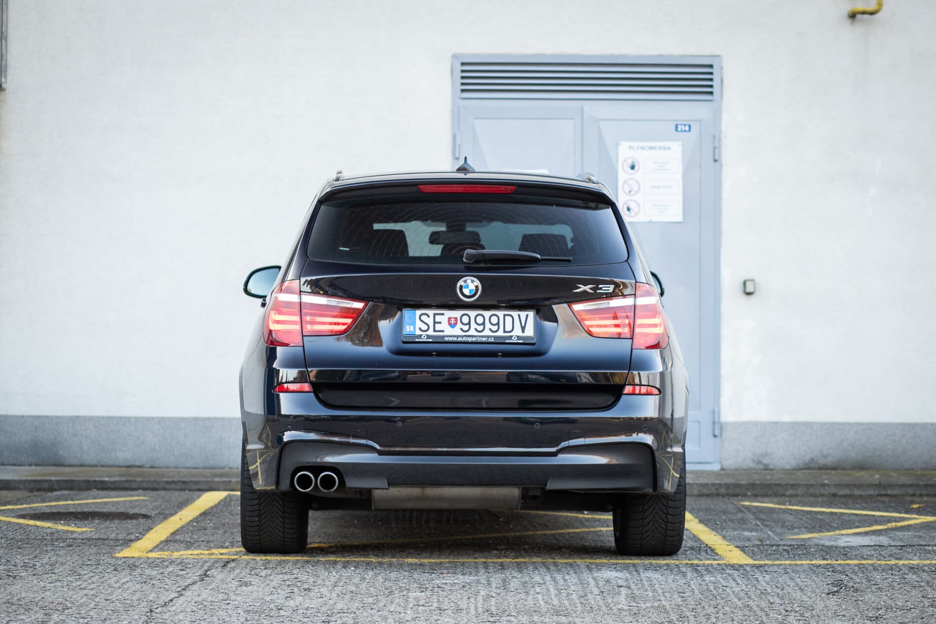 2015 BMW X3 35d, černá suv, 100 501 km