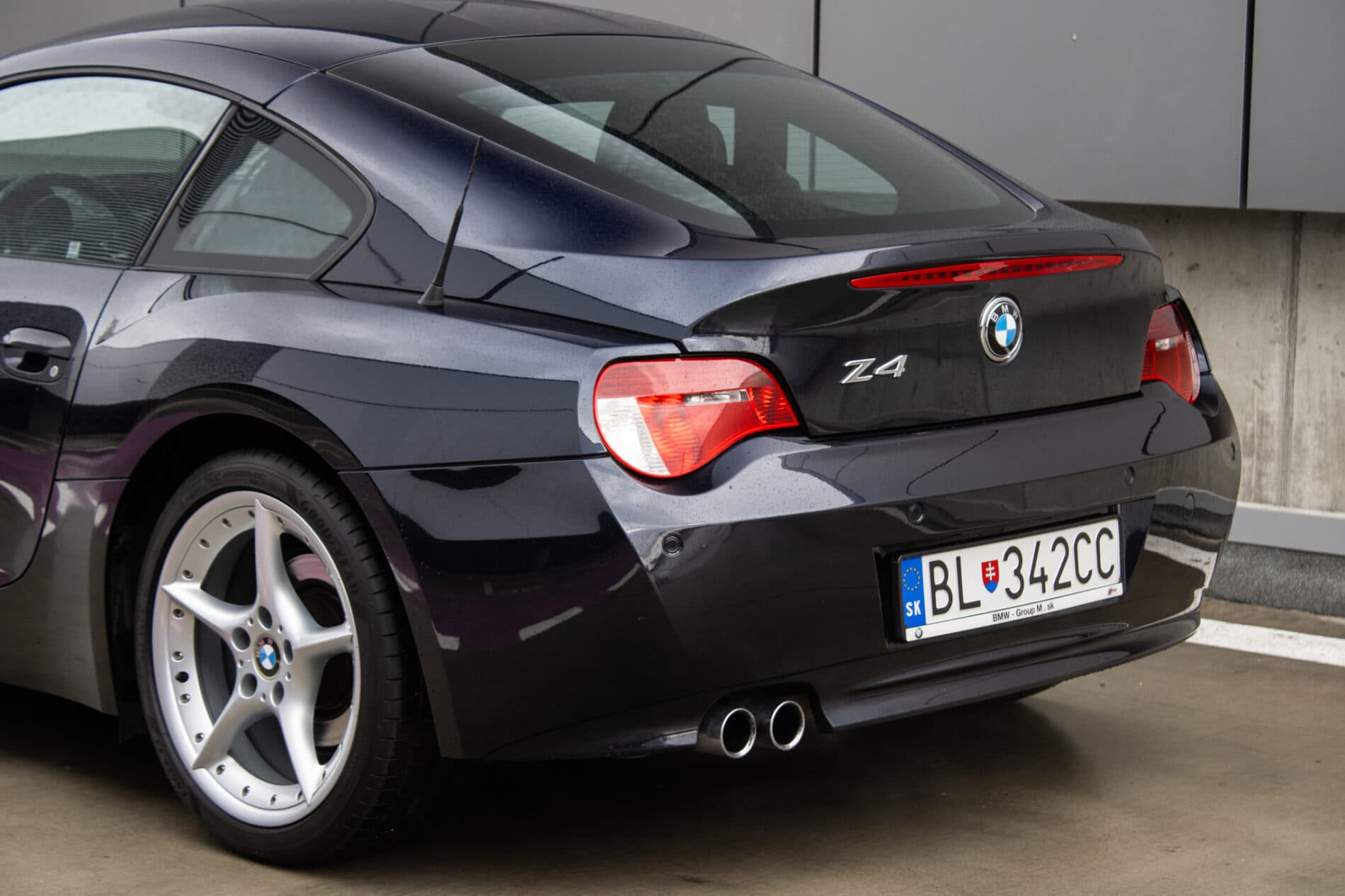 2007 BMW Z4, černá kupé, 121 382 km