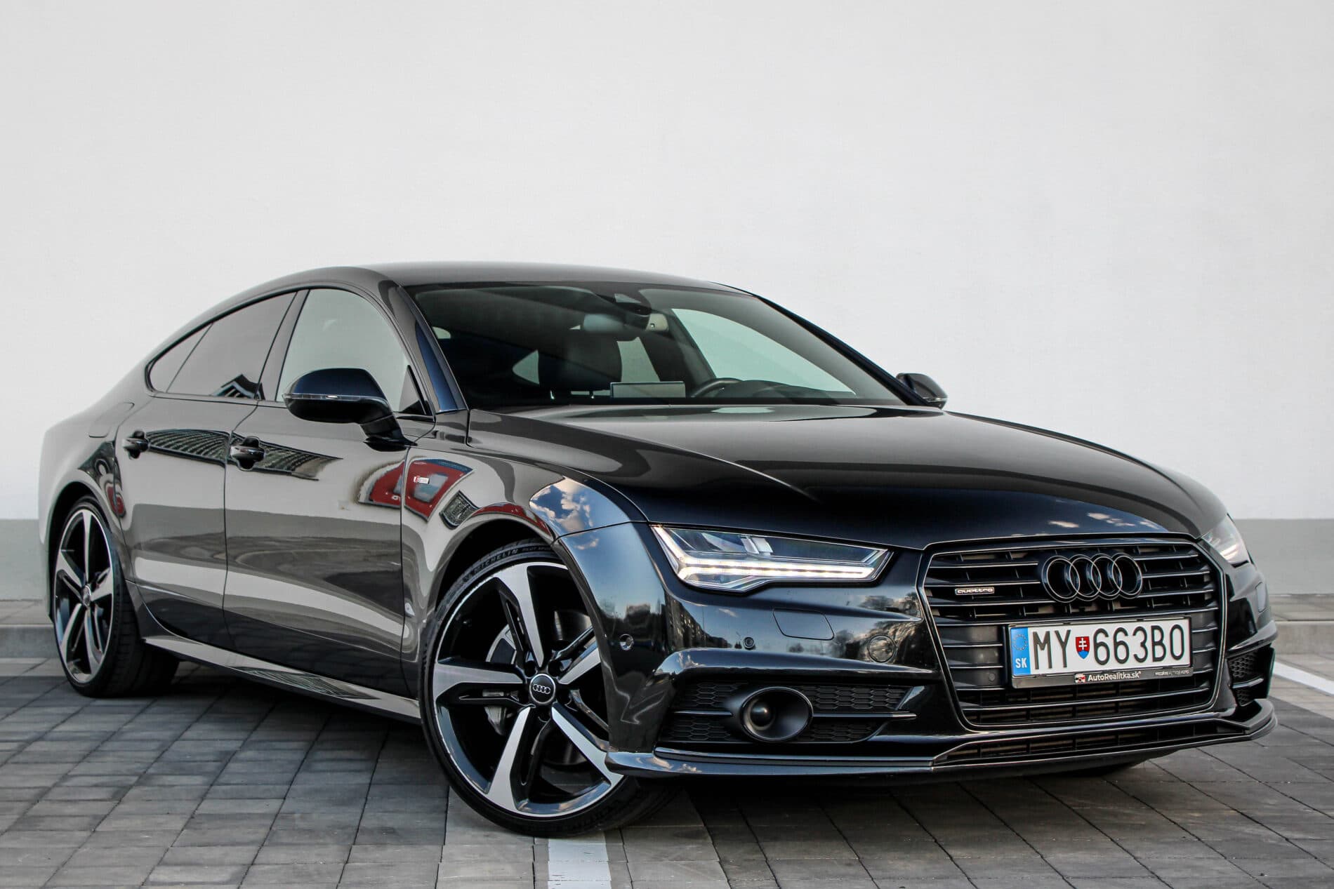 2014 AUDI A7, černá kupé, 202 500 km