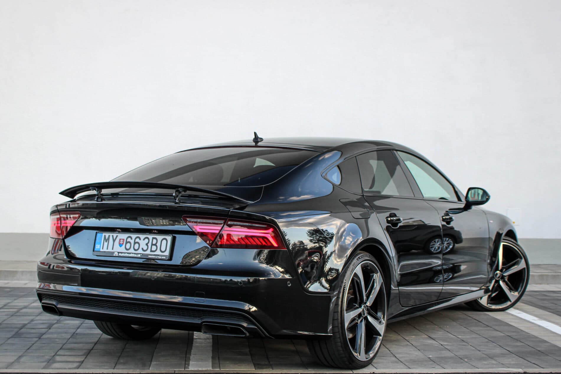 2014 AUDI A7, černá kupé, 202 500 km