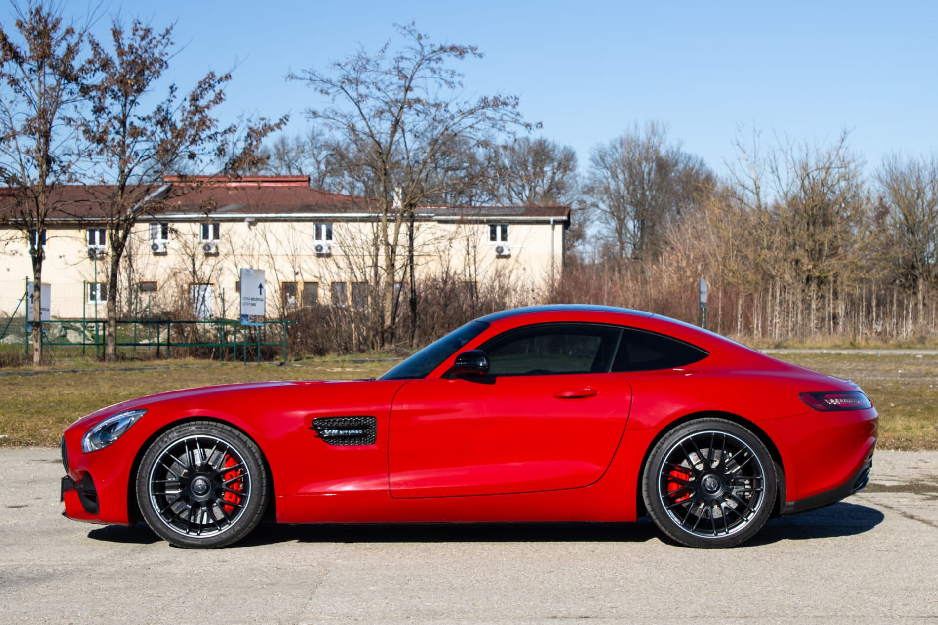 2018 Mercedes-Benz AMG GT S, červená kupé, 38 050 km