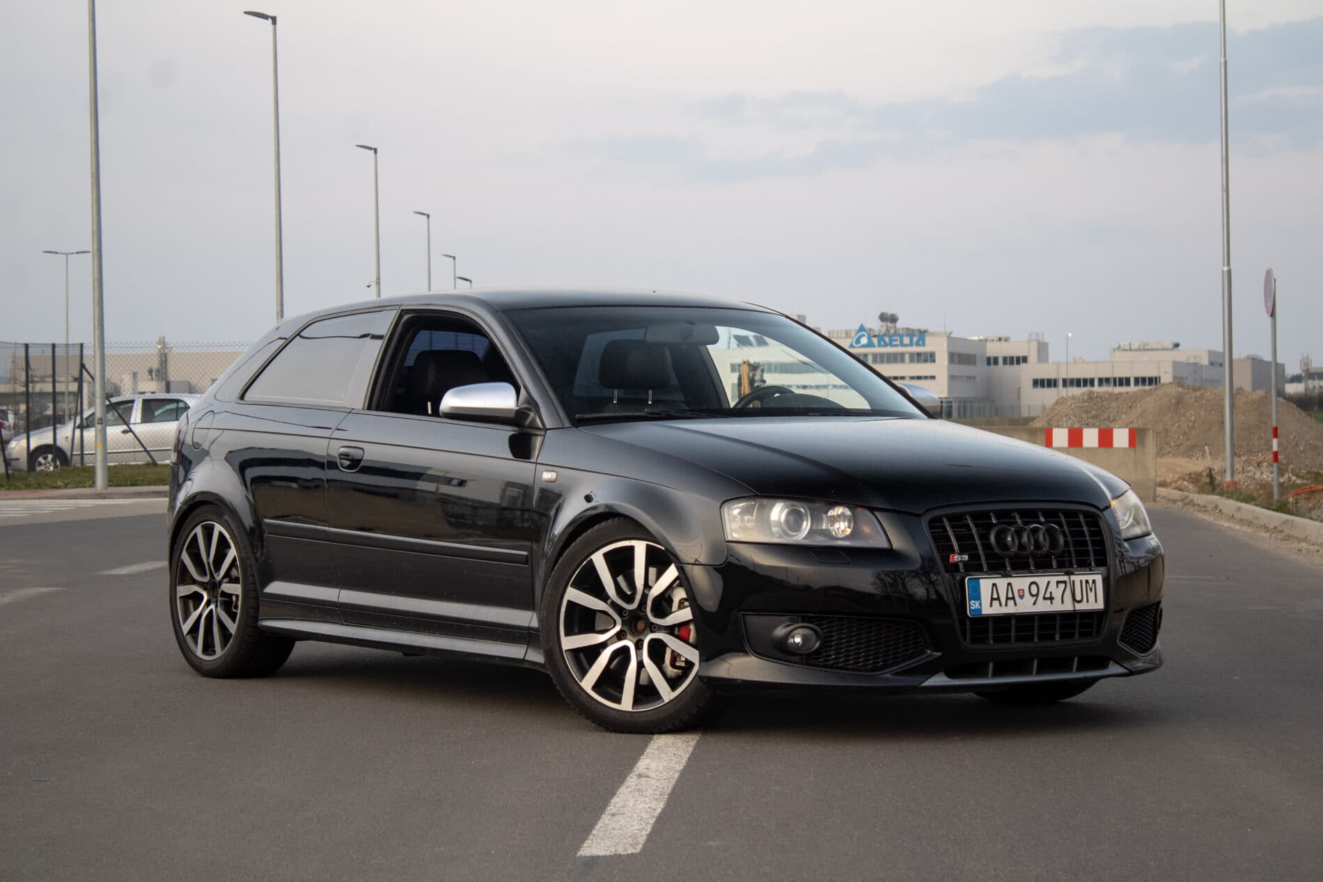 2007 AUDI S3, černá hatchback, 216 735 km