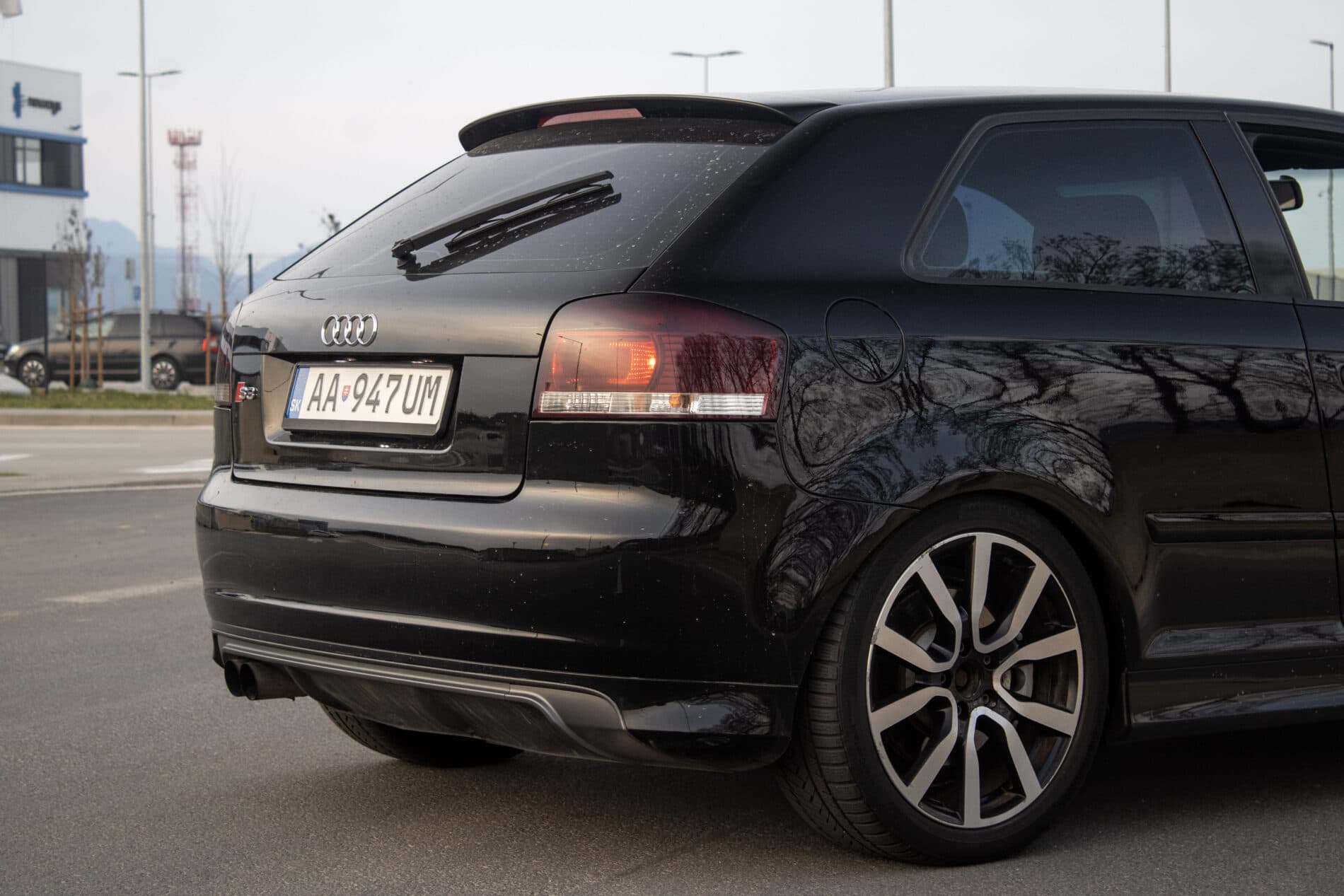 2007 AUDI S3, černá hatchback, 216 735 km