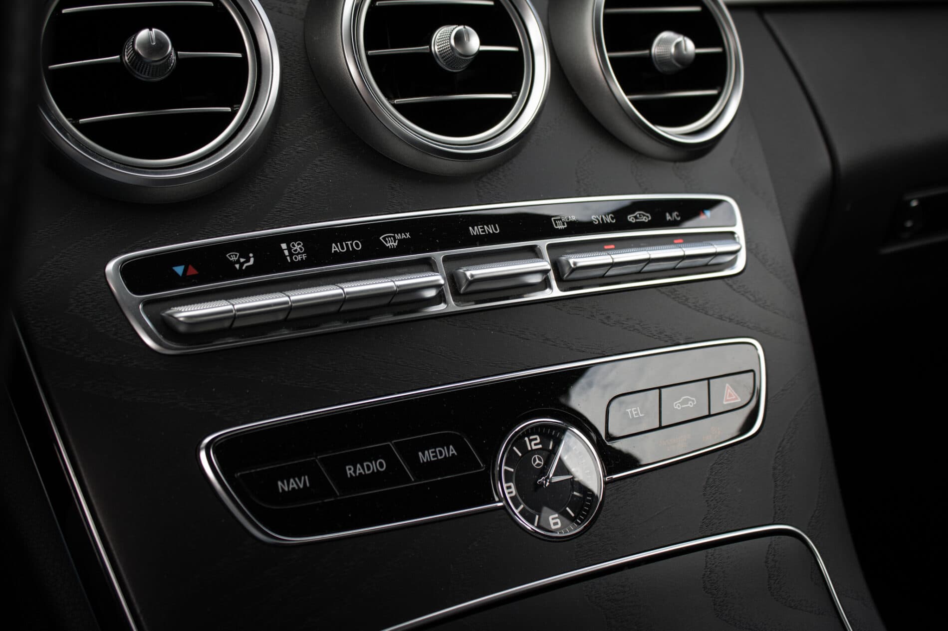 2019 Mercedes-Benz C 43 AMG, černá sedan, 122 074 km