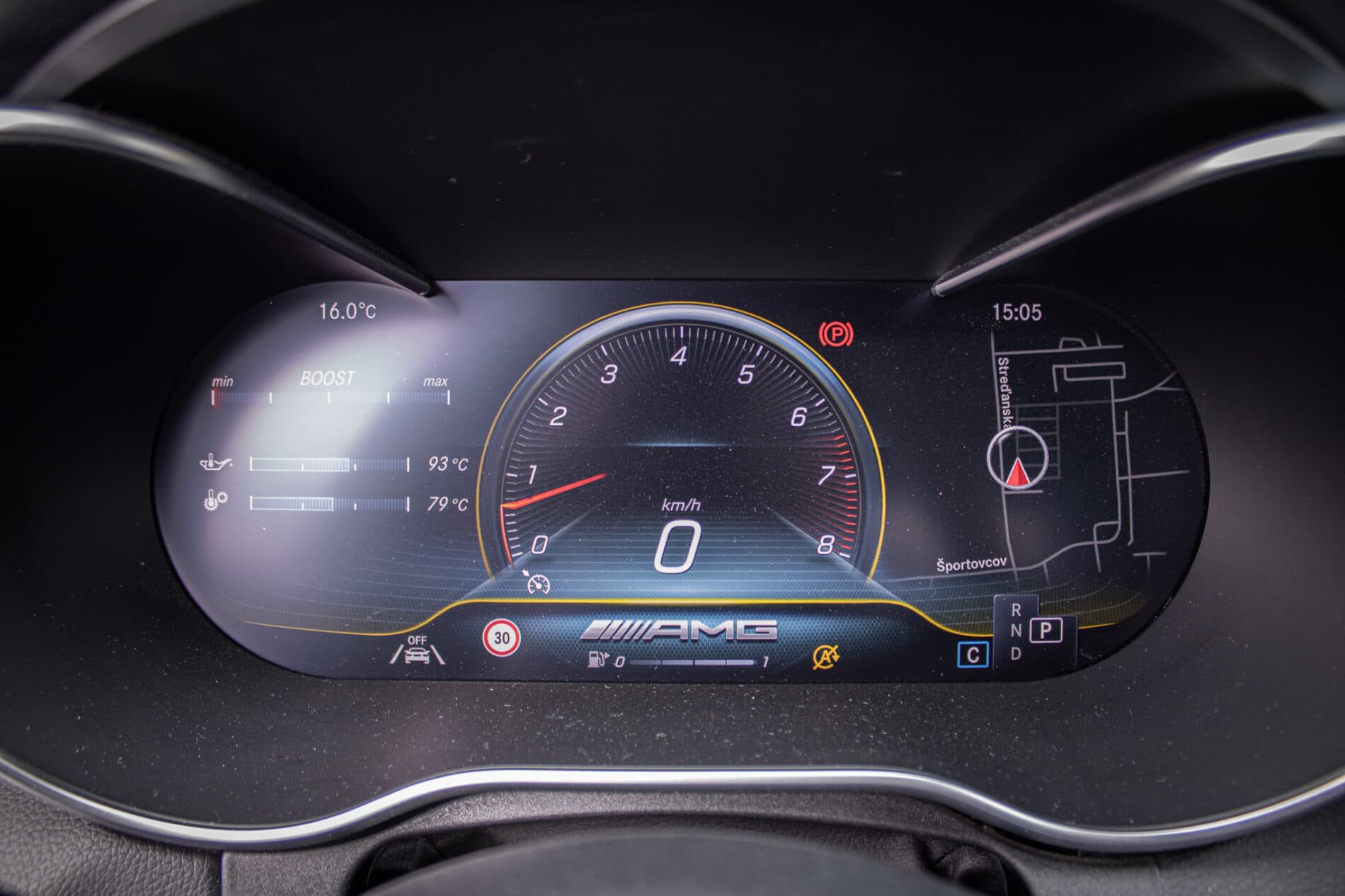 2019 Mercedes-Benz C 43 AMG, černá sedan, 122 074 km