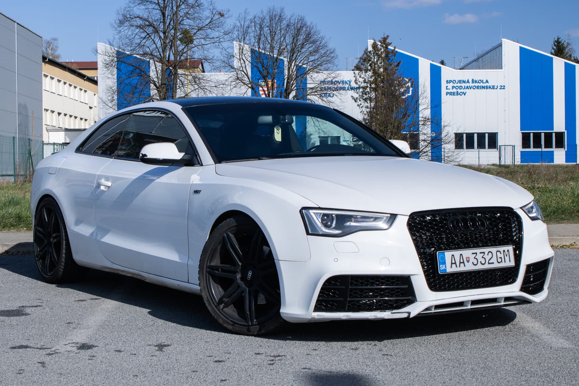 2013 AUDI A5, bílá kupé, 266 905 km