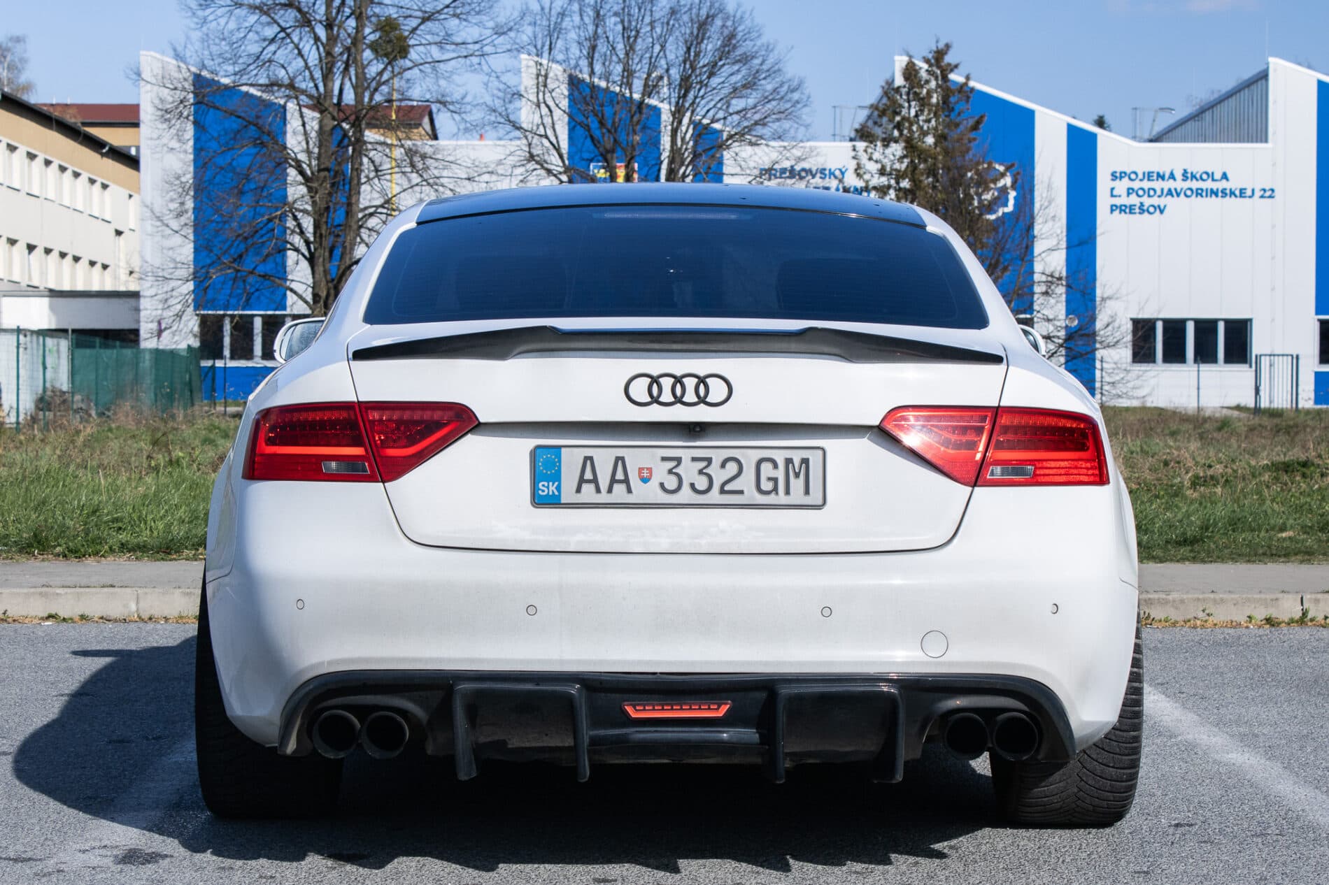 2013 AUDI A5, bílá kupé, 266 905 km