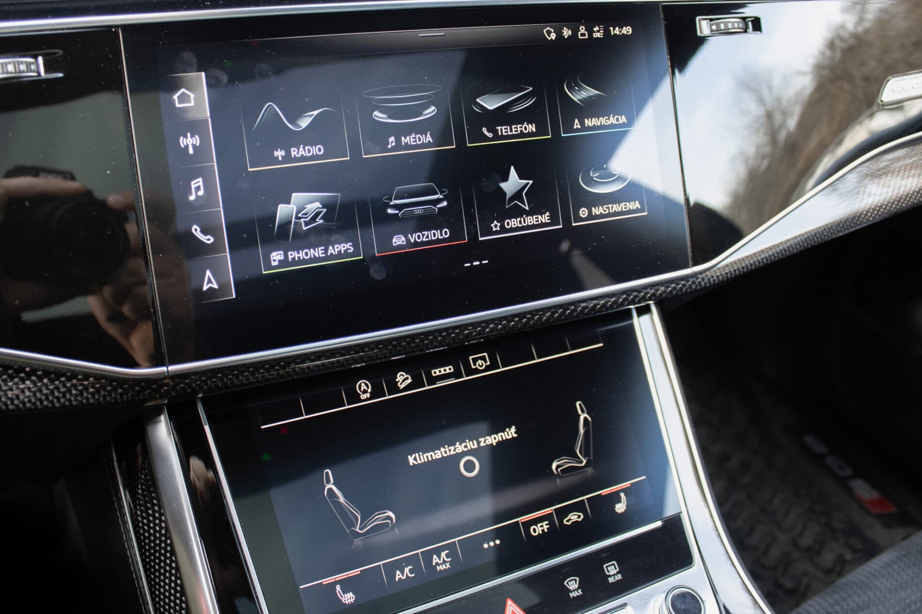 2021 AUDI SQ8, šedá suv, 122 000 km