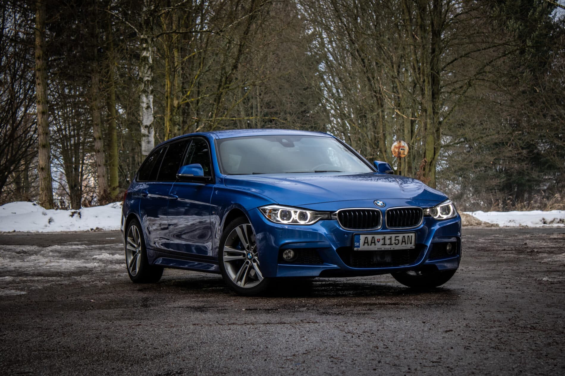 2015 BMW 328i, modrá kombi, 169 629 km