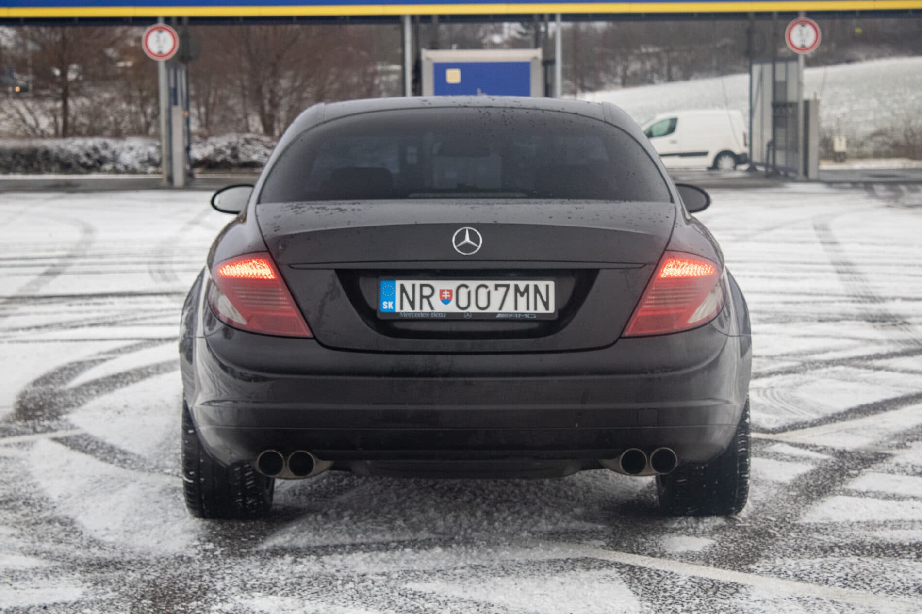 2008 Mercedes-Benz CL 500, černá kupé, 198 186 km