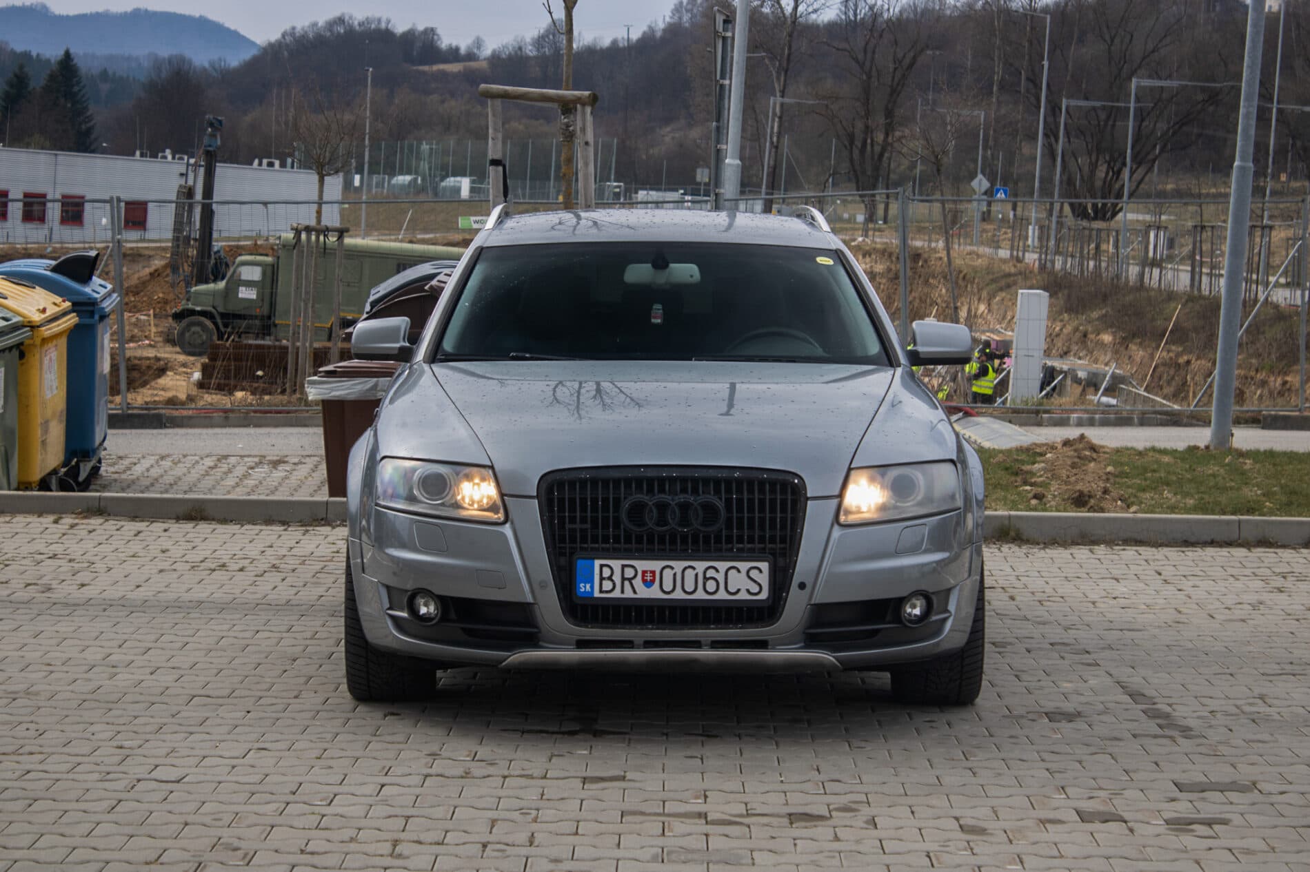 2008 AUDI A6, šedá kombi, 322 480 km