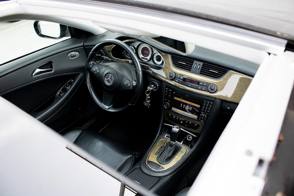 2010 Mercedes-Benz CLS 350 CDI, černá sedan, 237 417 km