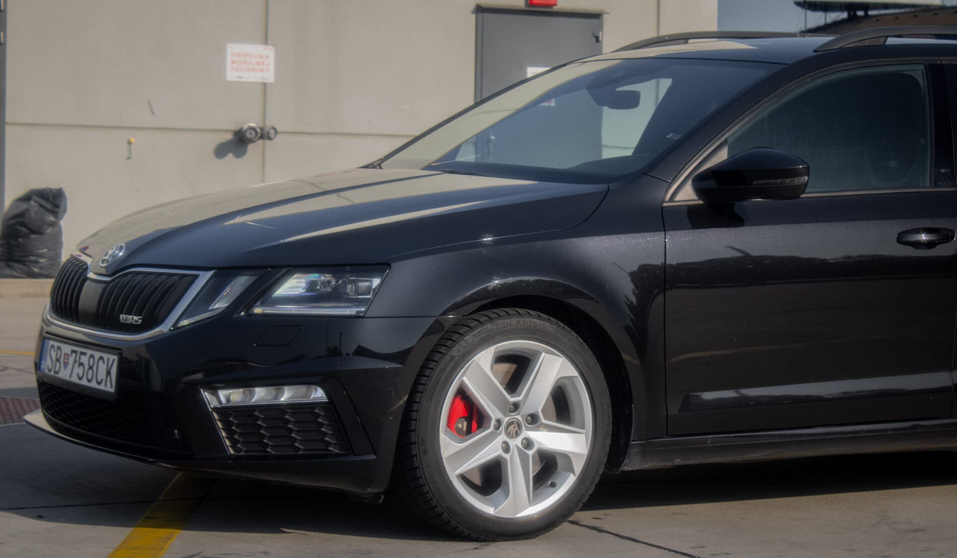2018 Skoda Octavia RS, černá kombi, 223 705 km