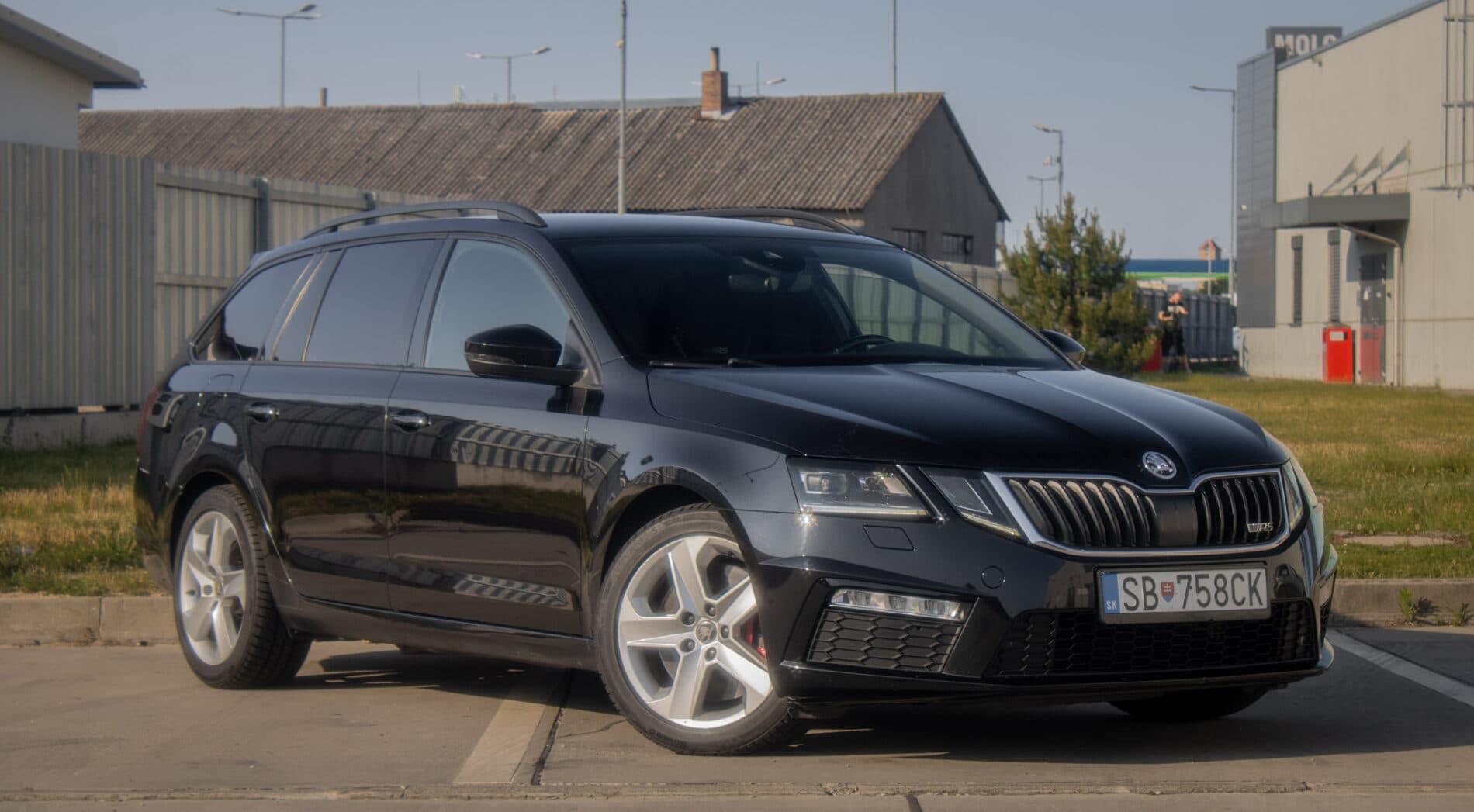 2018 Skoda Octavia RS, černá kombi, 223 705 km
