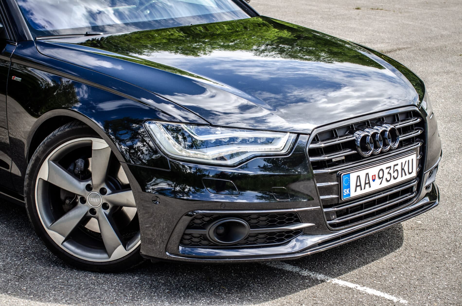 2014 AUDI A6, černá kombi, 251 142 km