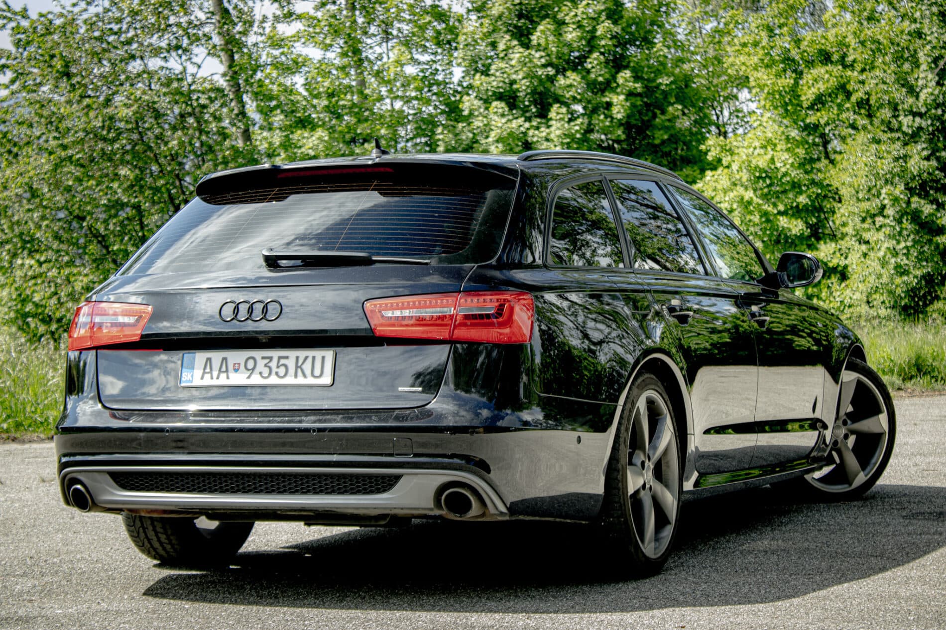 2014 AUDI A6, černá kombi, 251 142 km