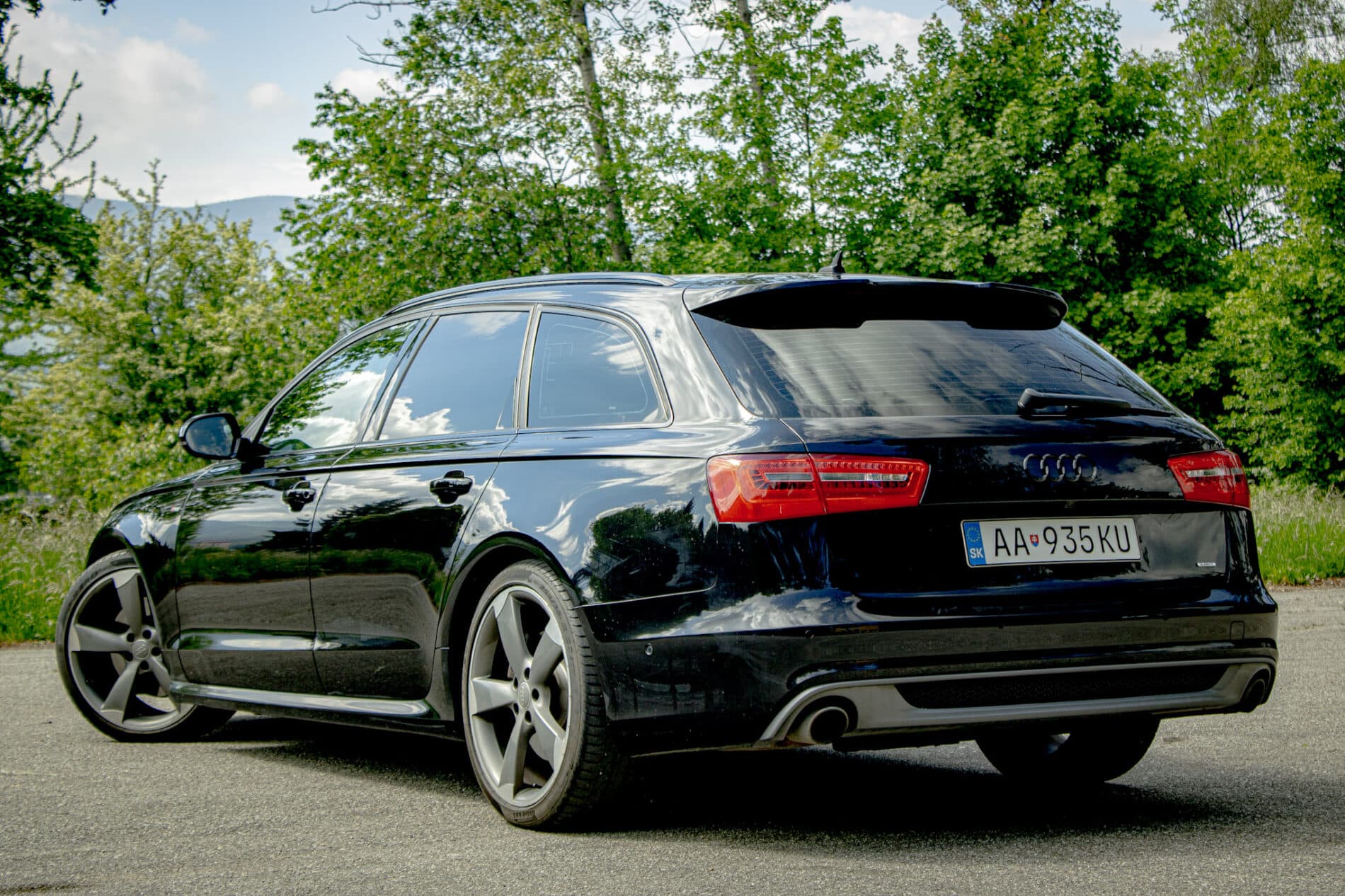 2014 AUDI A6, černá kombi, 251 142 km