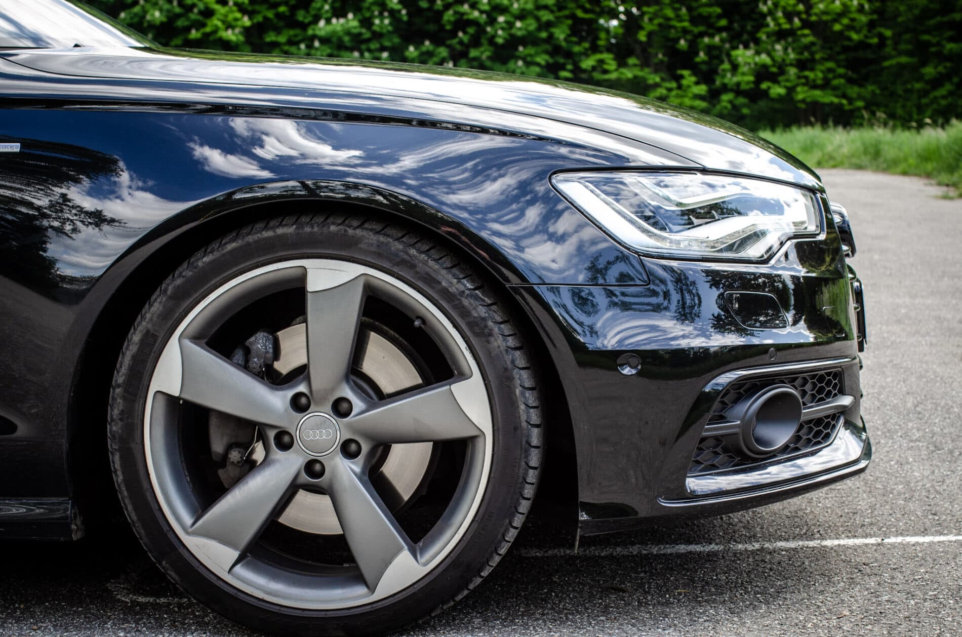 2014 AUDI A6, černá kombi, 251 142 km