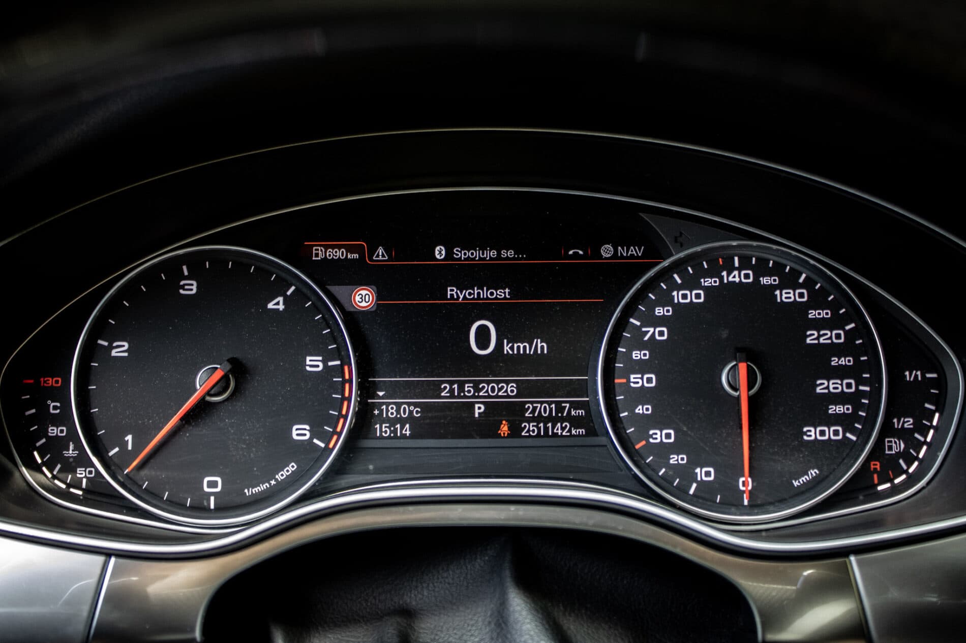 2014 AUDI A6, černá kombi, 251 142 km