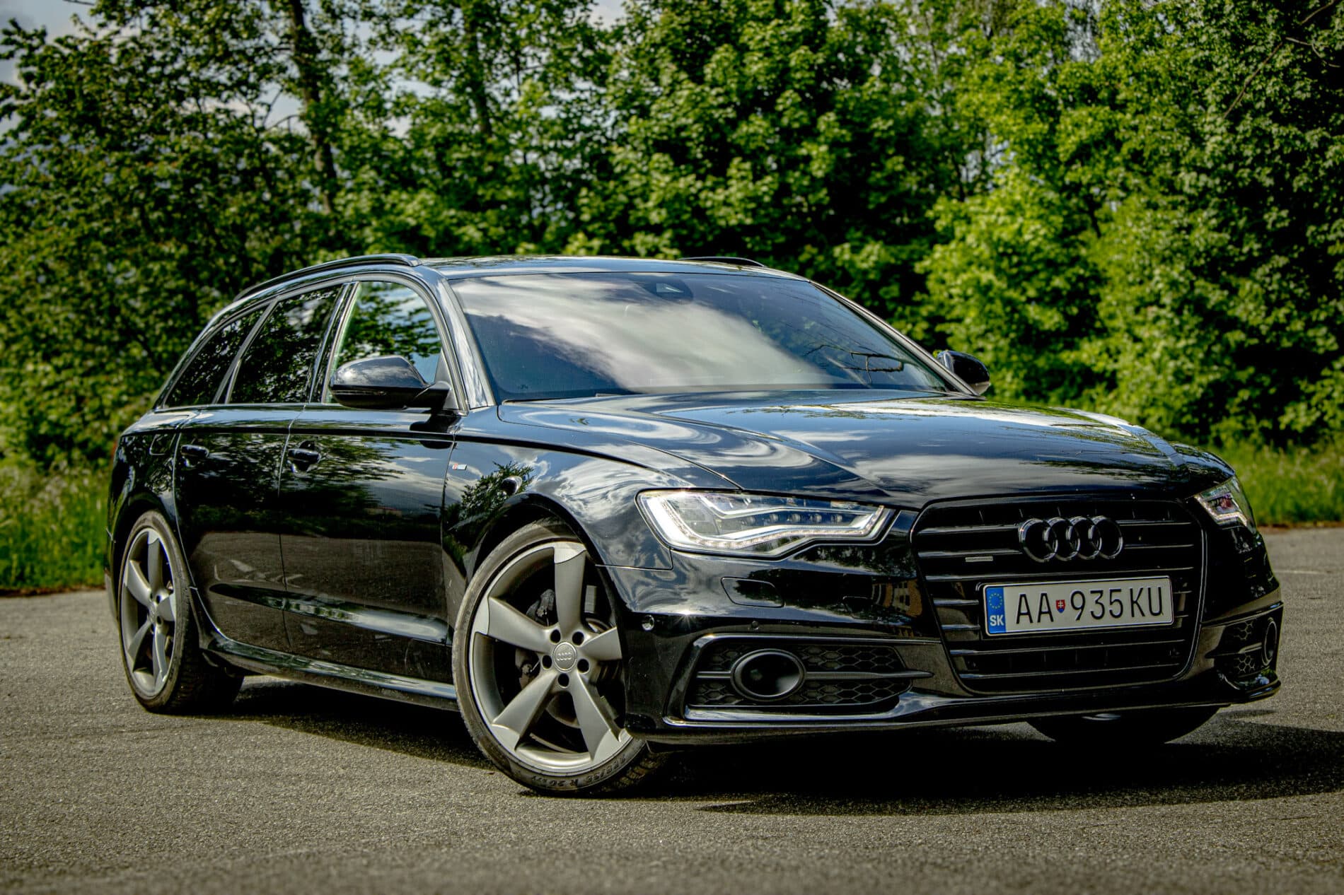 2014 AUDI A6, černá kombi, 251 142 km