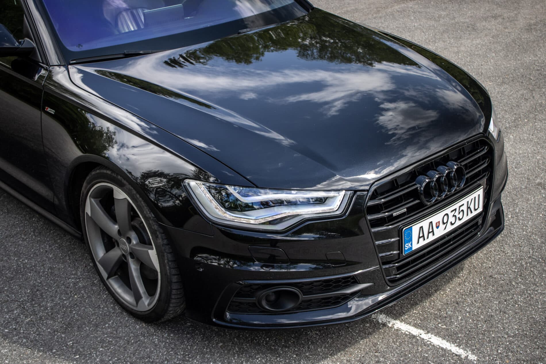 2014 AUDI A6, černá kombi, 251 142 km