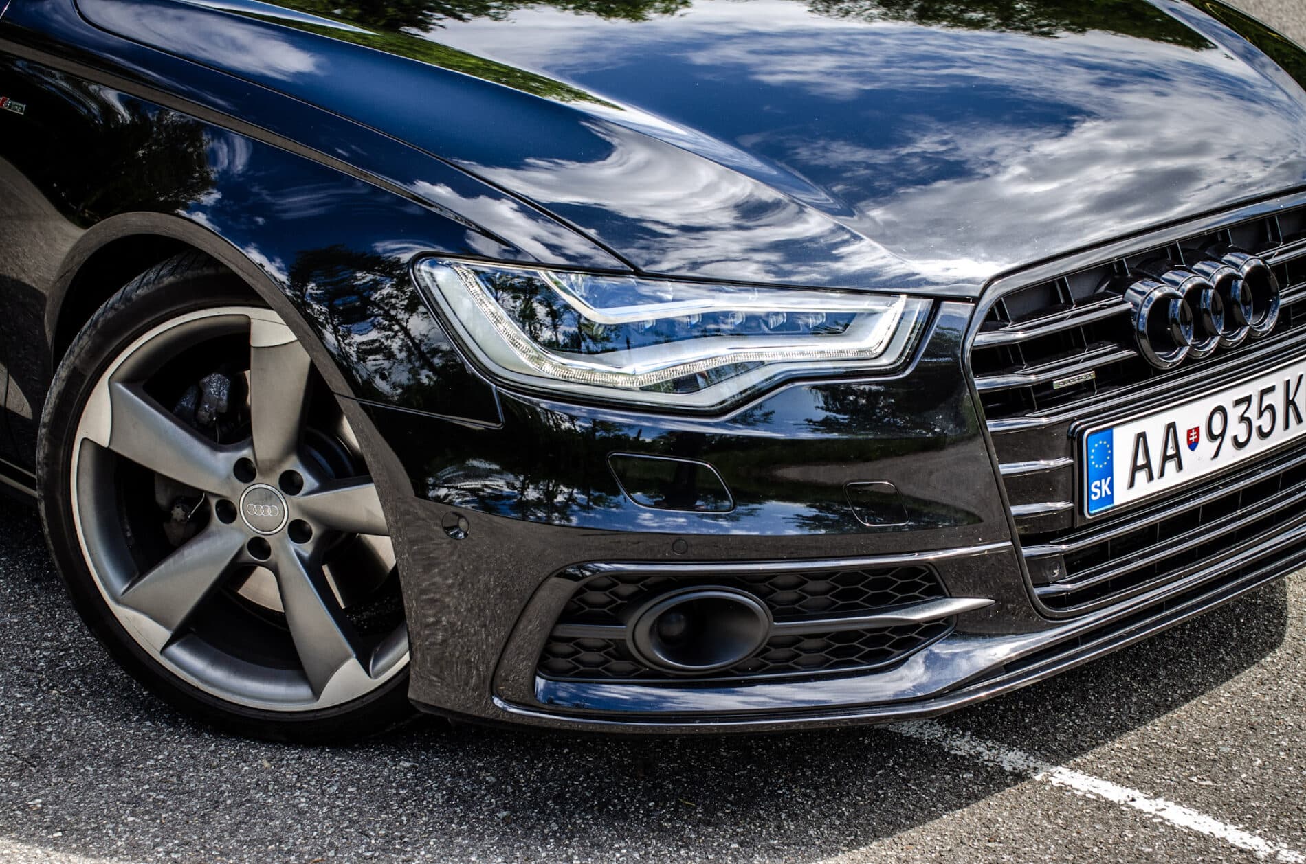 2014 AUDI A6, černá kombi, 251 142 km