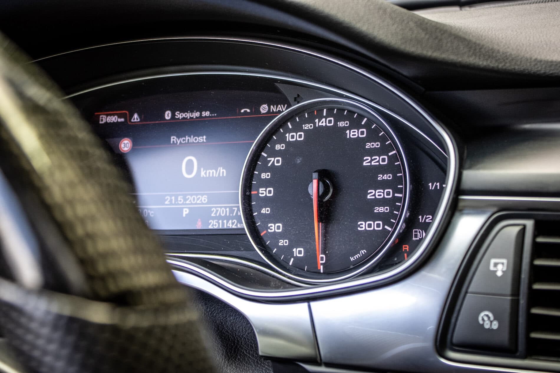 2014 AUDI A6, černá kombi, 251 142 km