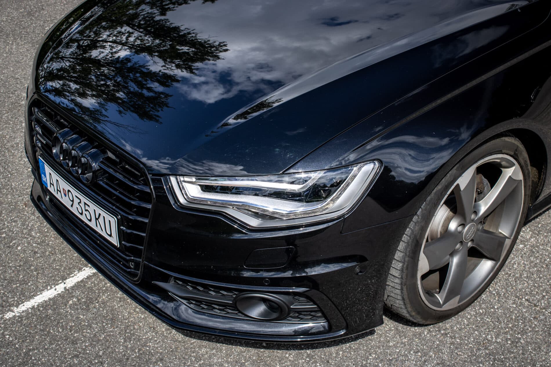 2014 AUDI A6, černá kombi, 251 142 km