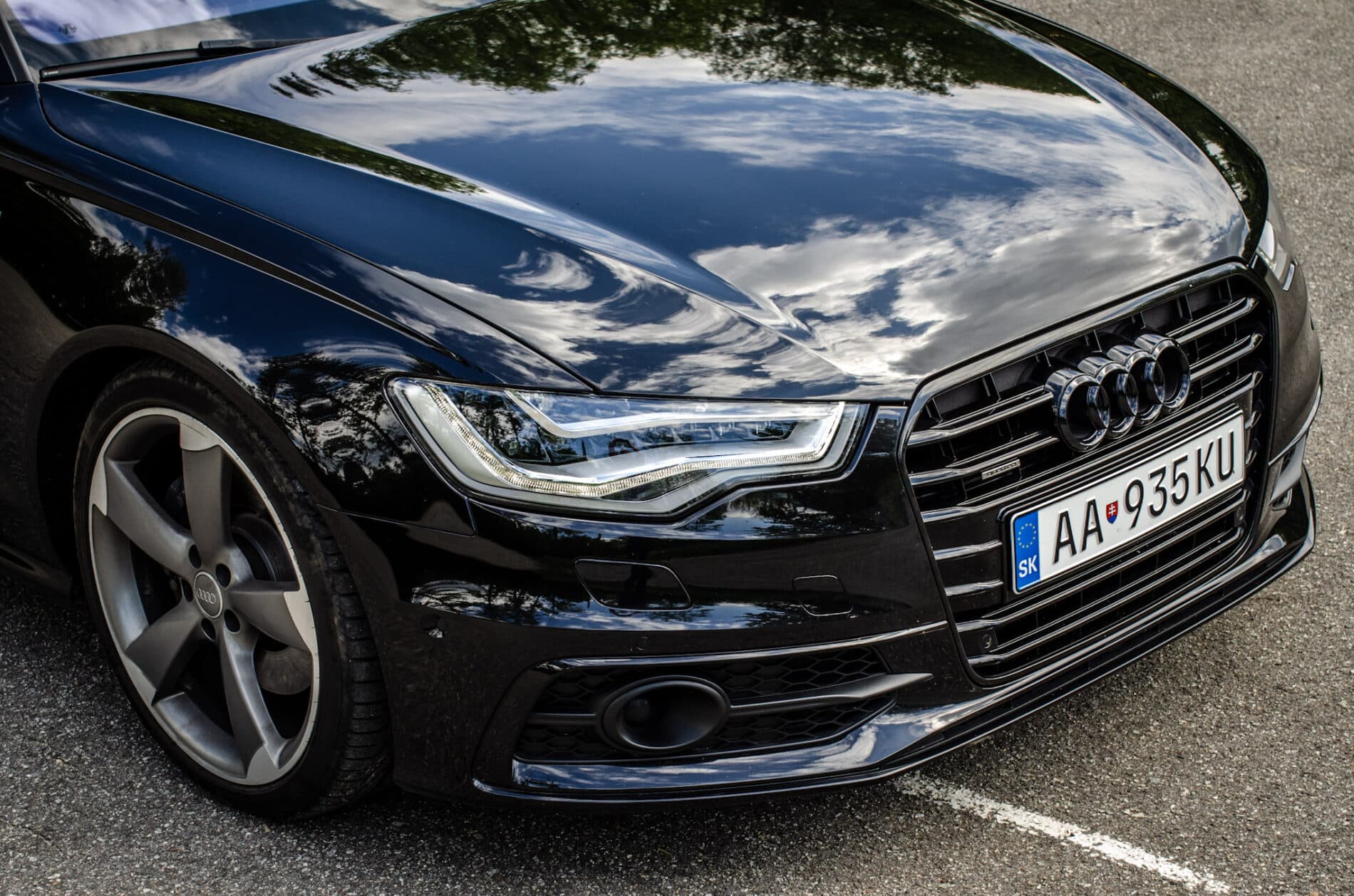 2014 AUDI A6, černá kombi, 251 142 km