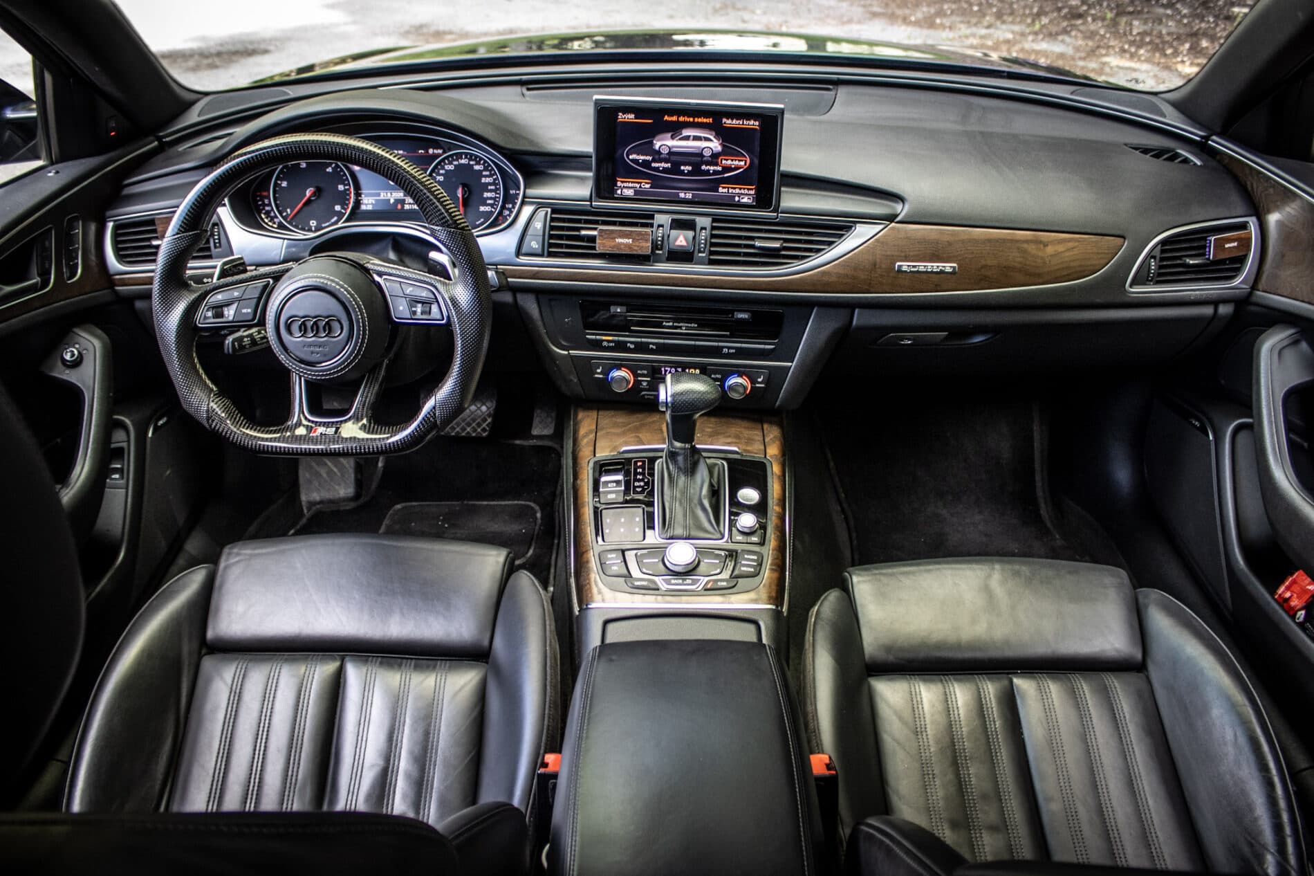 2014 AUDI A6, černá kombi, 251 142 km