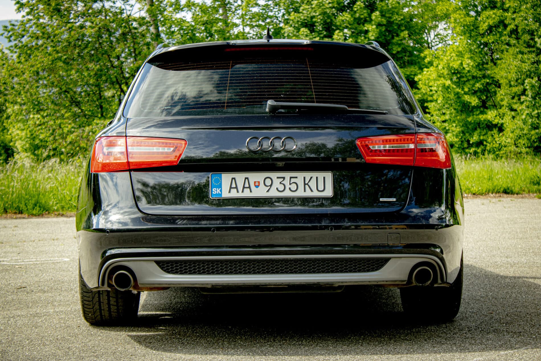 2014 AUDI A6, černá kombi, 251 142 km