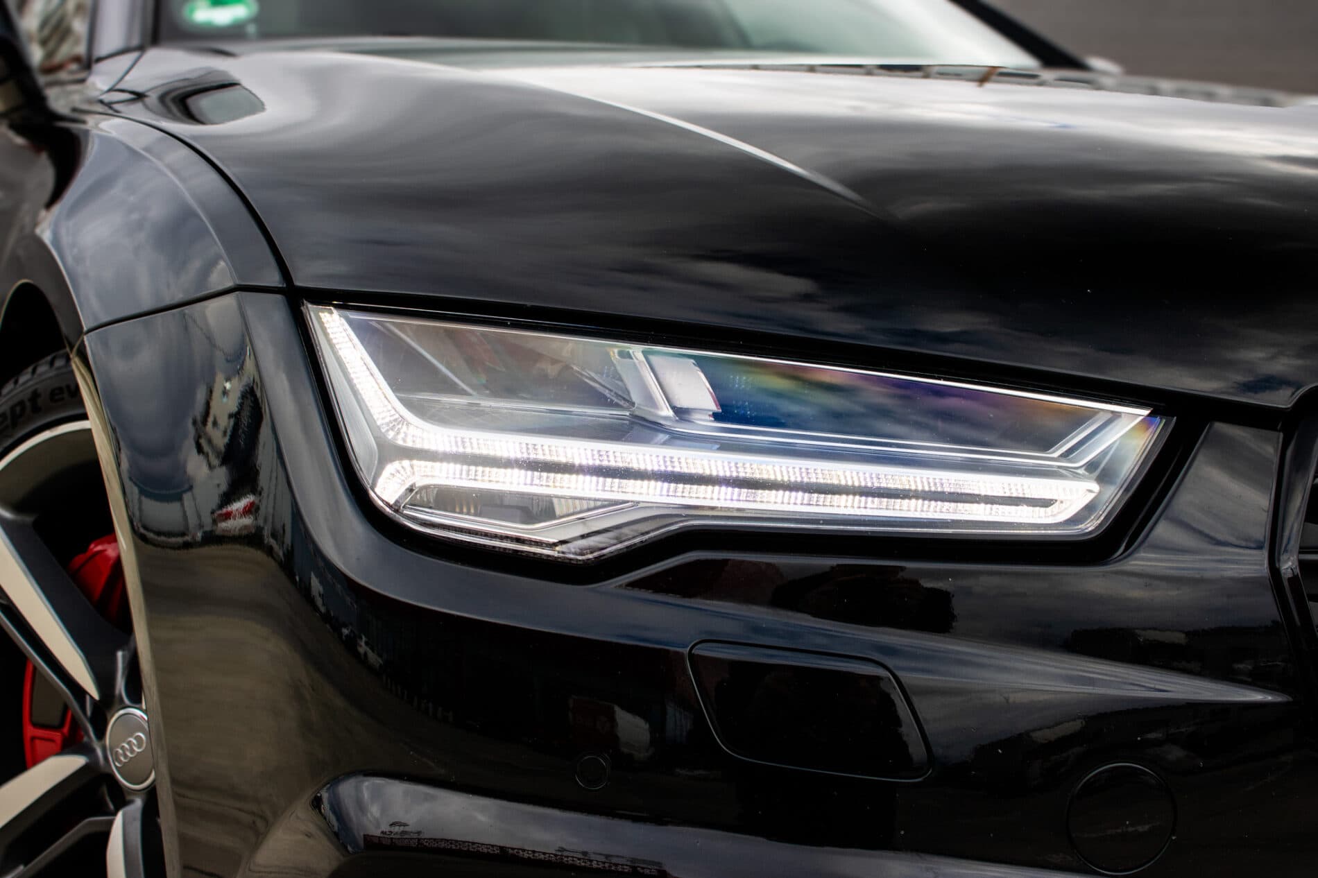 2017 AUDI A7, černá hatchback, 95 370 km