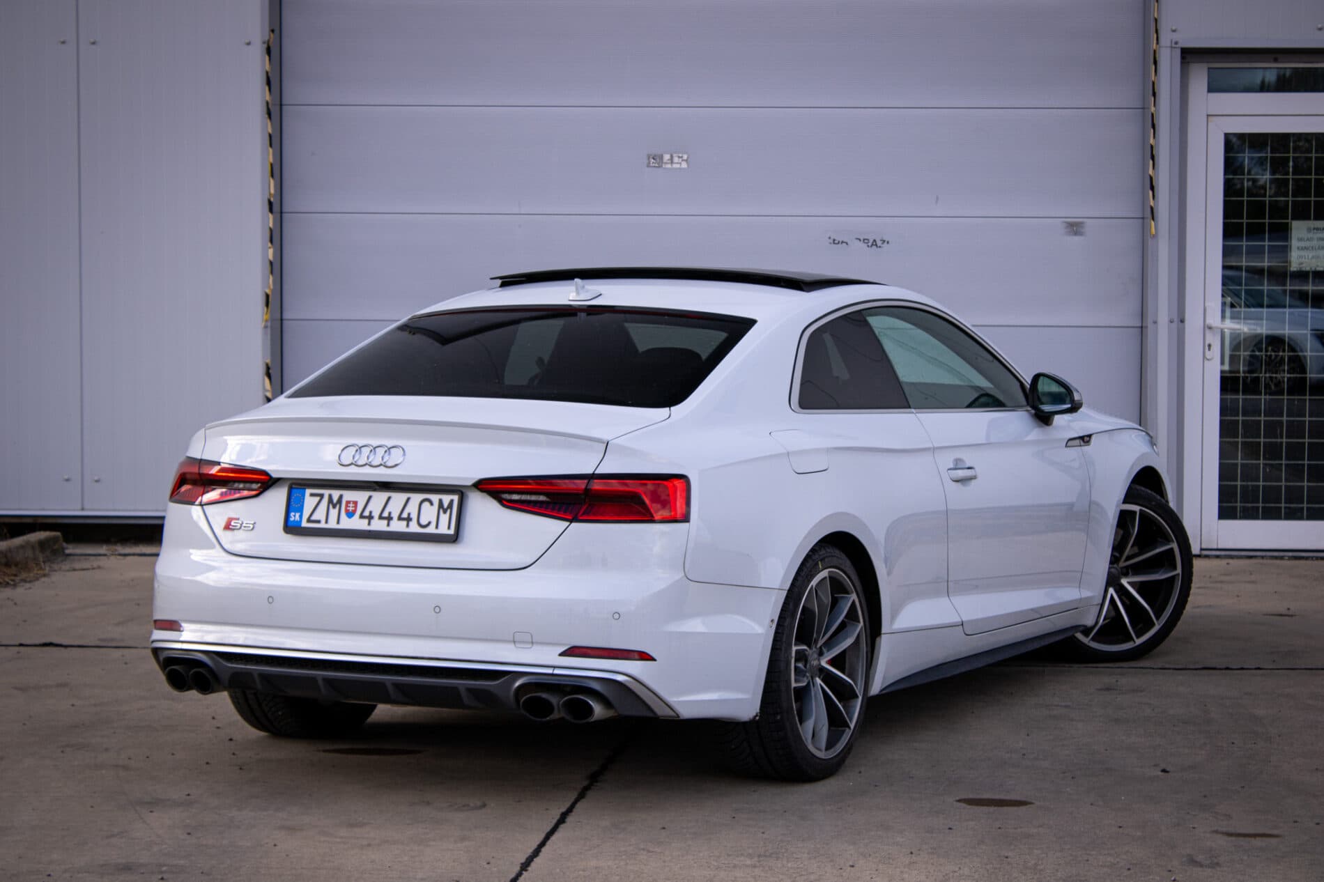 2016 AUDI S5, bílá kupé, 62 493 km
