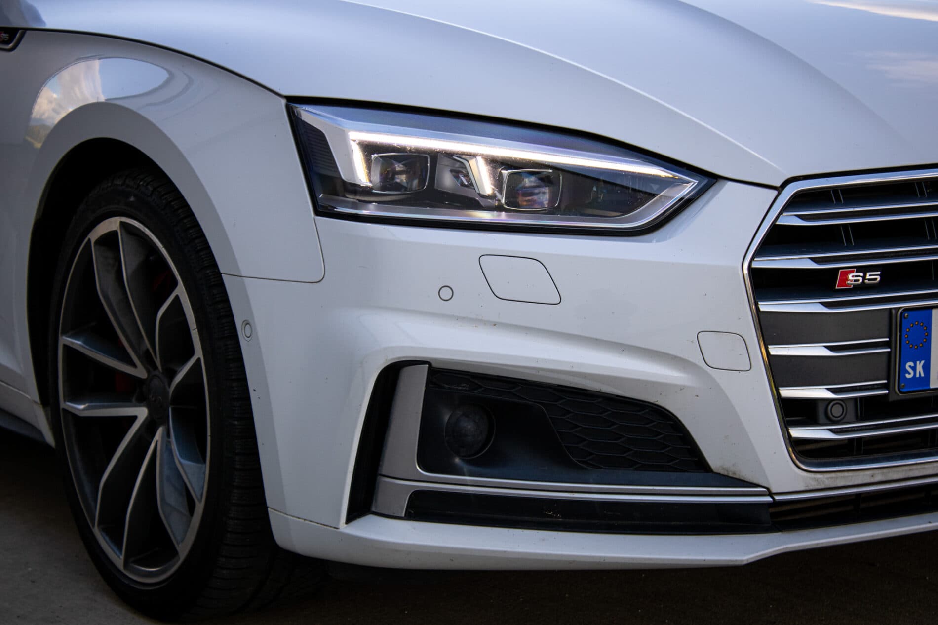 2016 AUDI S5, bílá kupé, 62 493 km
