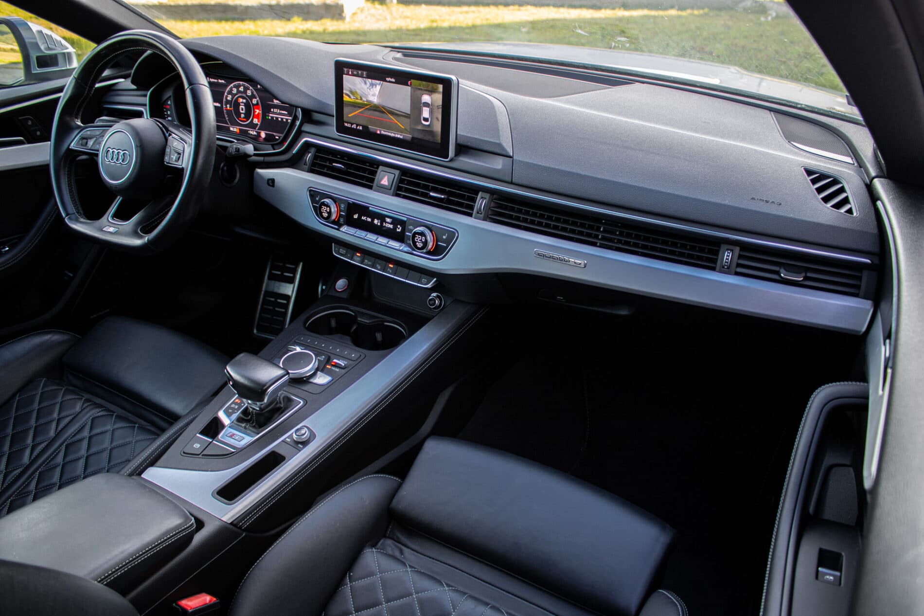 2016 AUDI S5, bílá kupé, 62 493 km