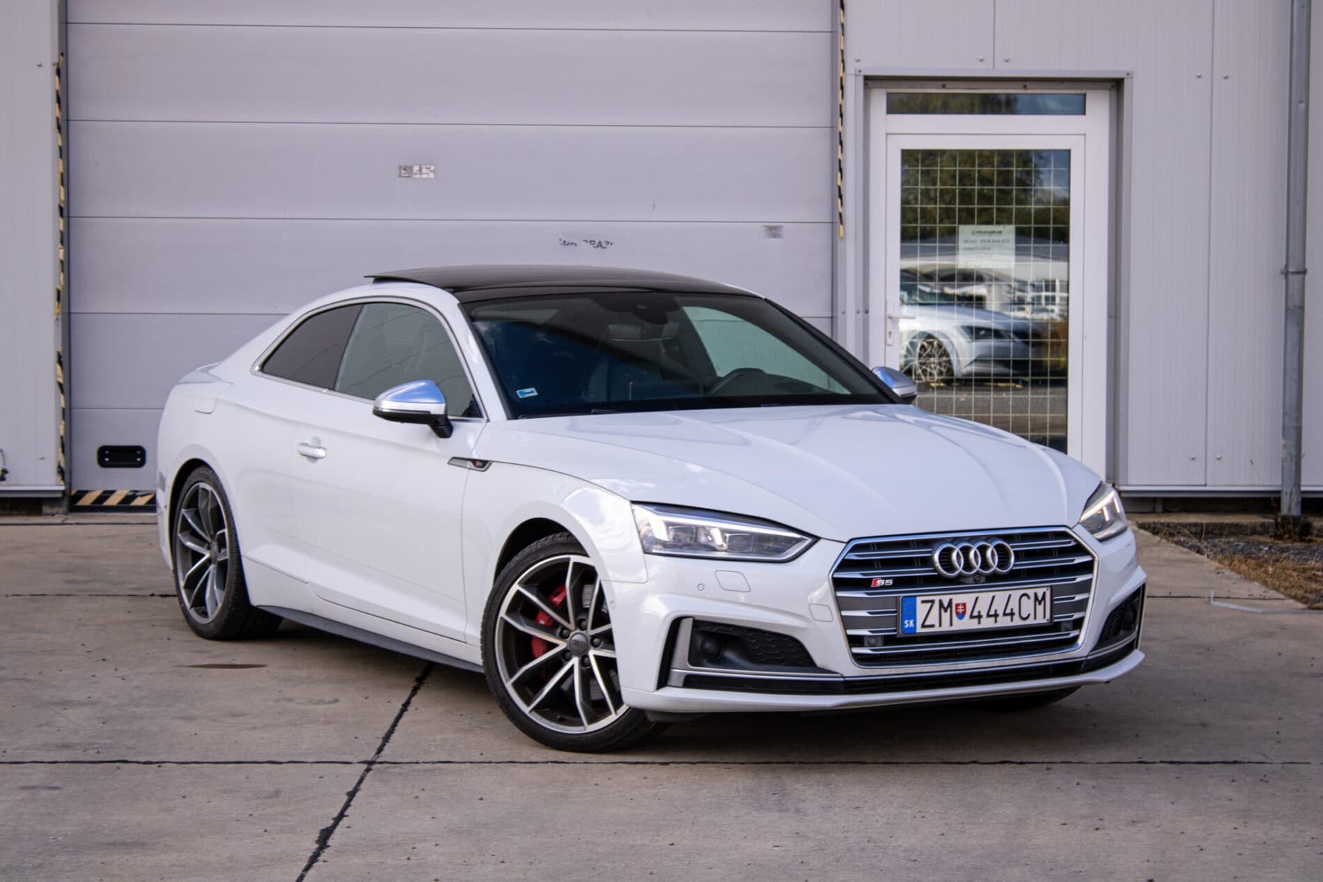 2016 AUDI S5, bílá kupé, 62 493 km