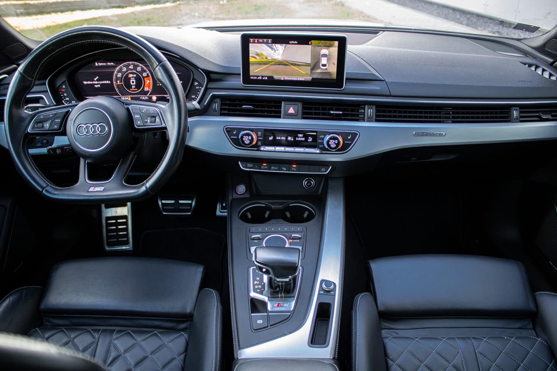 2016 AUDI S5, bílá kupé, 62 493 km